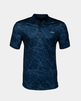 Grant Horvat Blue Bolt Blade Polo Sweat Absorbent Inner Layer ZeroWasteProduction