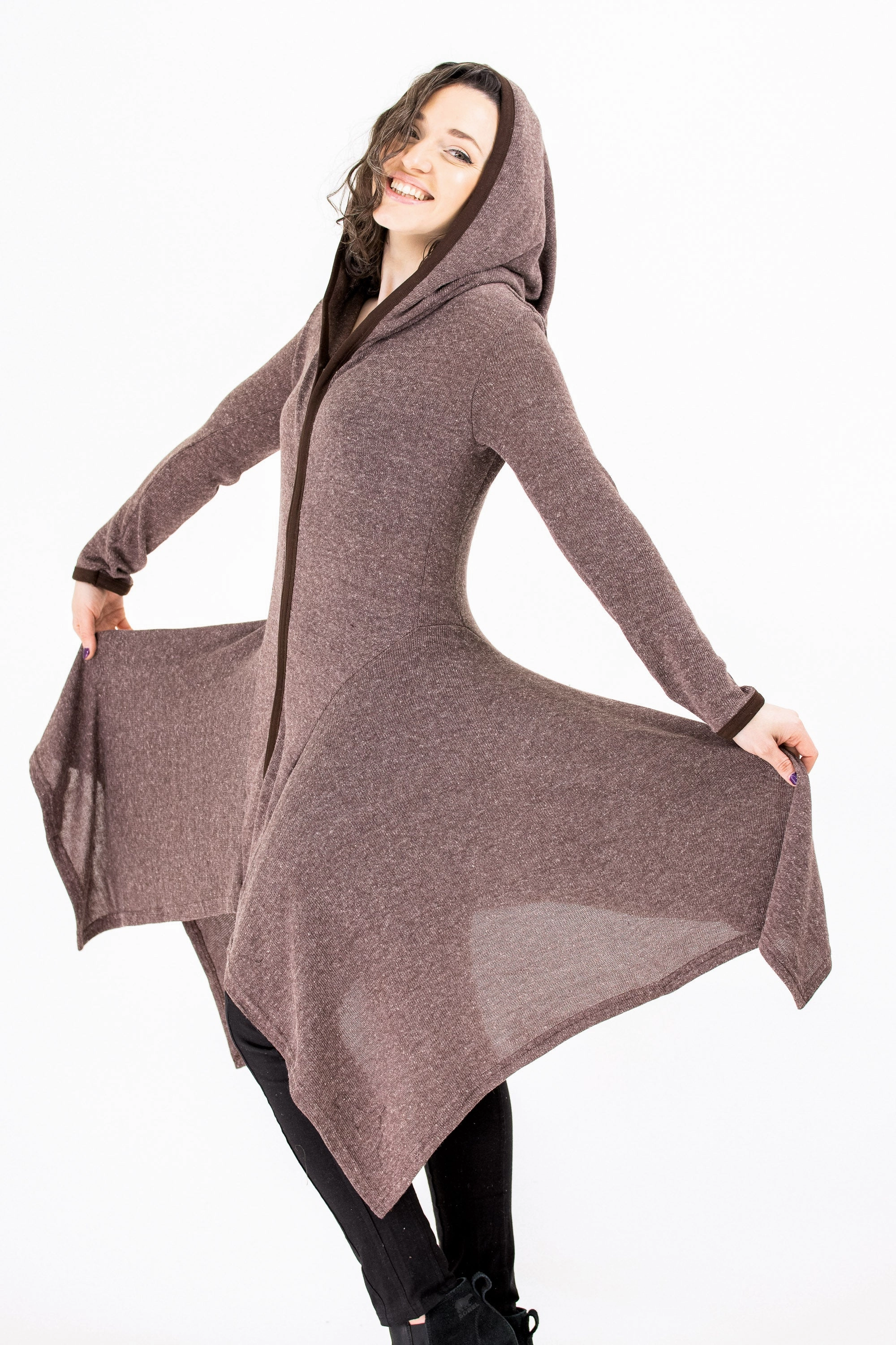 Sweater Rag Coat Adjustable Cuff System