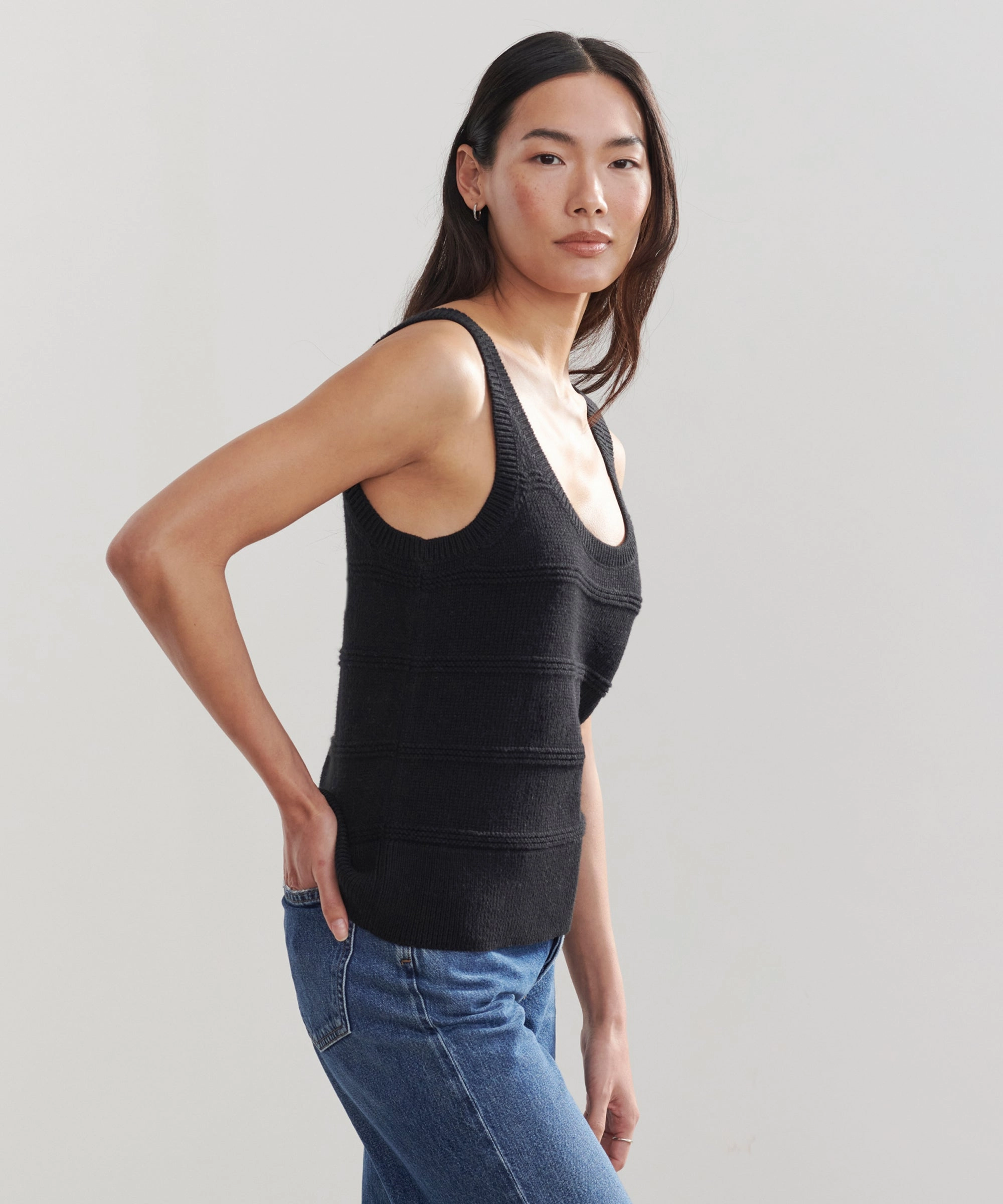 Sweater Tank AntiOdor Raglan Sleeve