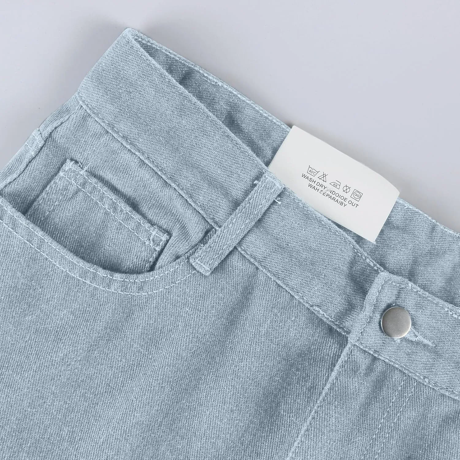 Sweatpants That Look Like Boyfriend Sweatpant Jeans Womens Wide Leg High Waist Jeans with Pockets