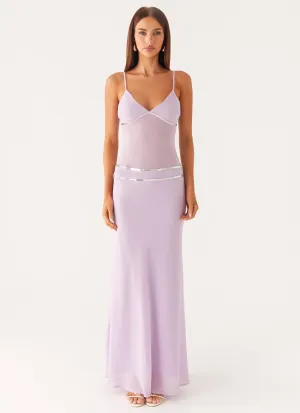 Sweet On You Maxi Dress - Lavender Special-Occasion Fair-Trade