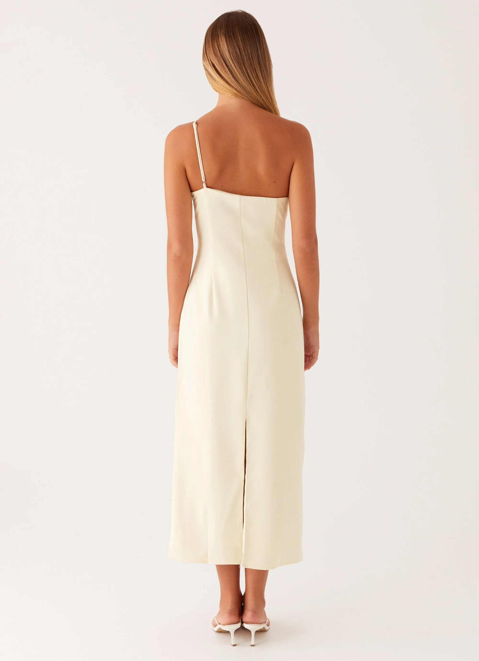 Office Smart Sweetpea Midi Dress - Yellow