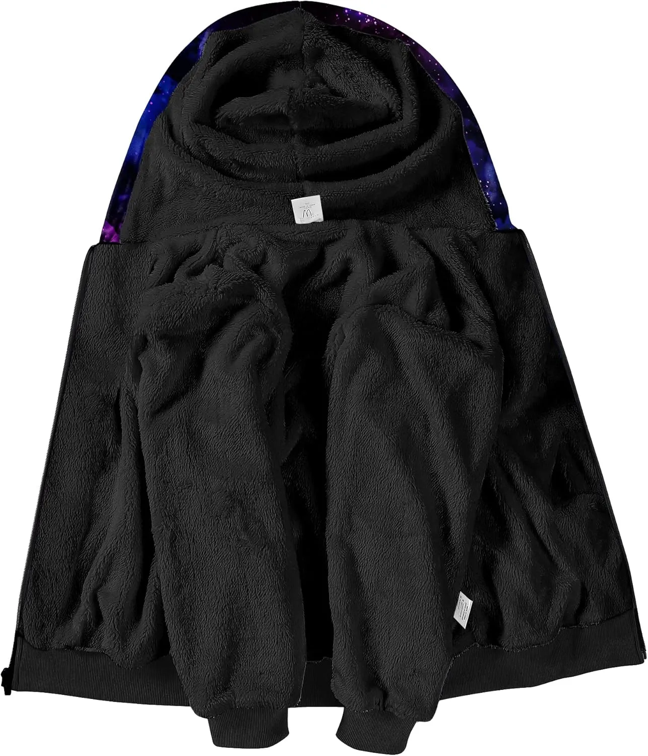 SWISSWELL Boys Hoodie Graphic Fleece Jacket Long Sleeve Youth Sweatshirt Full Zip Coat with Hood Spring Fall Winter Outwear