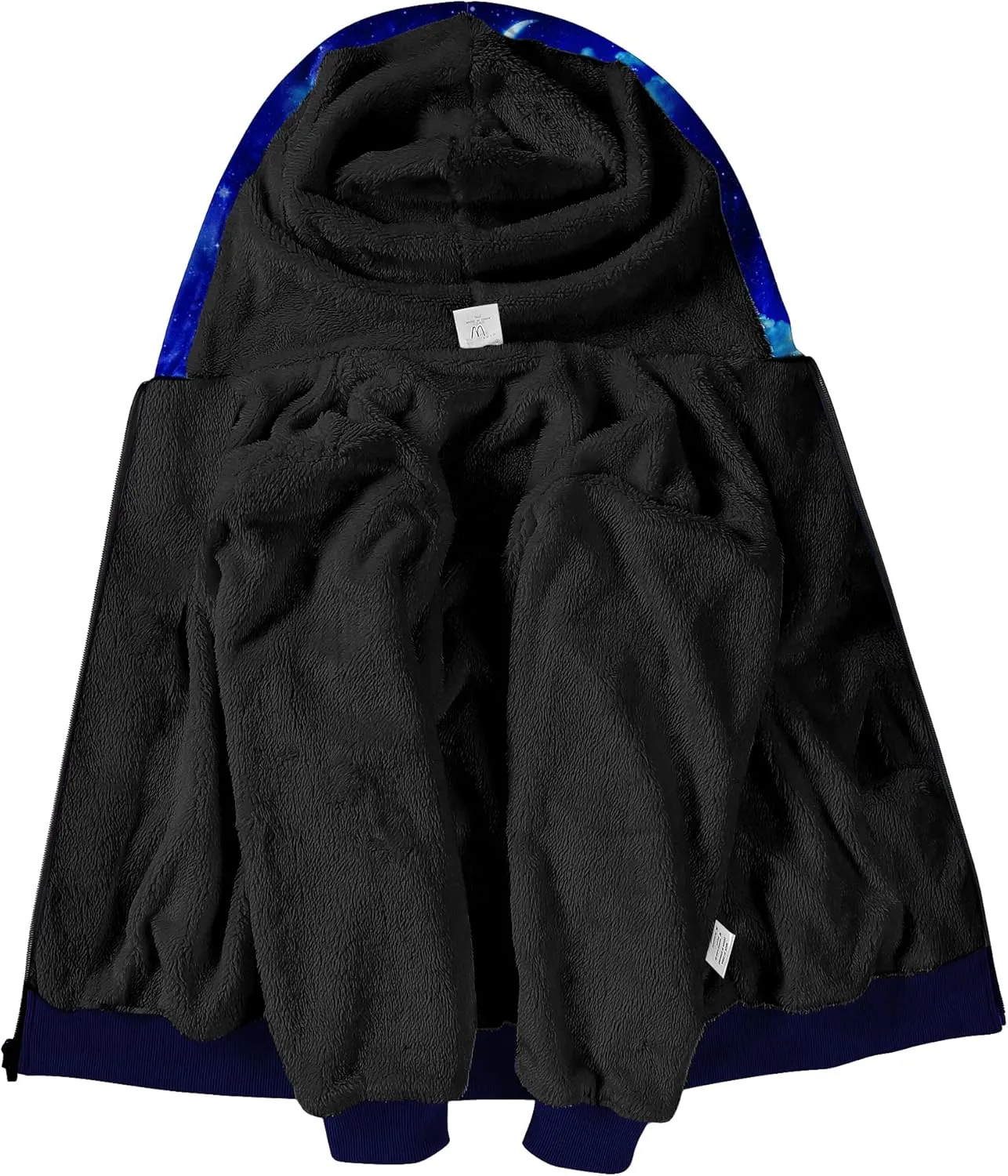 SWISSWELL Boys Hoodie Graphic Fleece Jacket Long Sleeve Youth Sweatshirt Full Zip Coat with Hood Spring Fall Winter Outwear