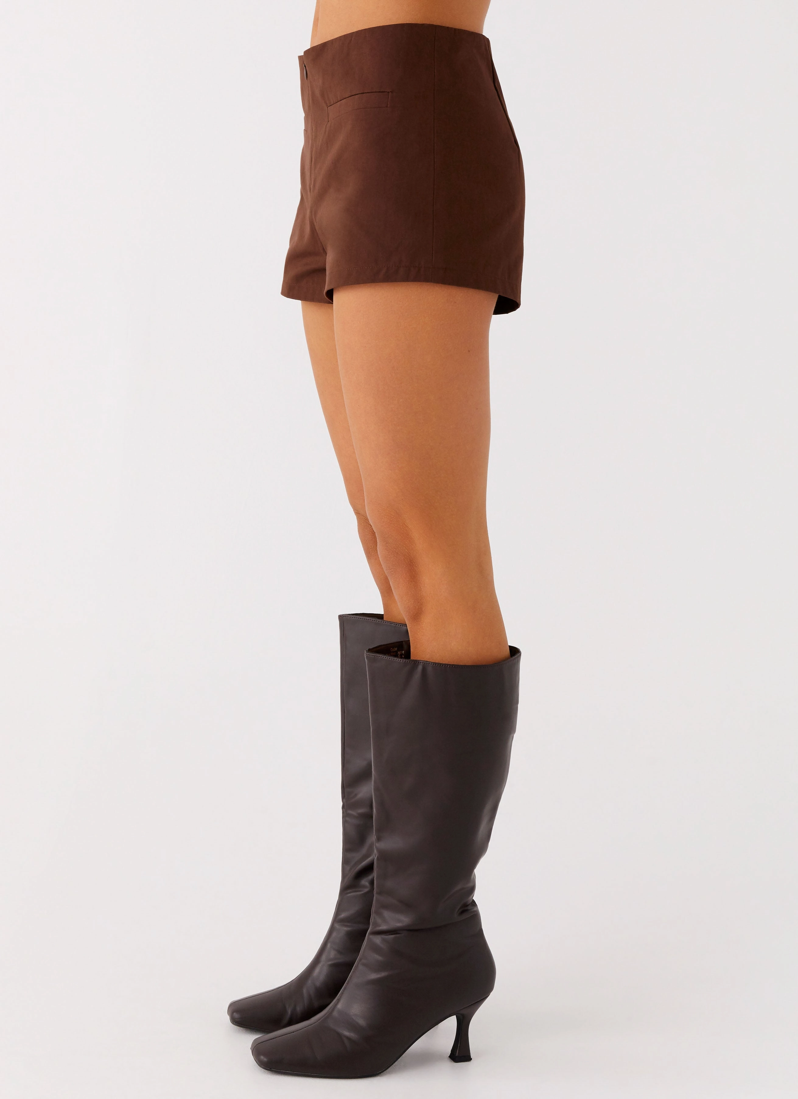 Minimal Edge Quick Release Buckle Nia Micro Short - Chocolate
