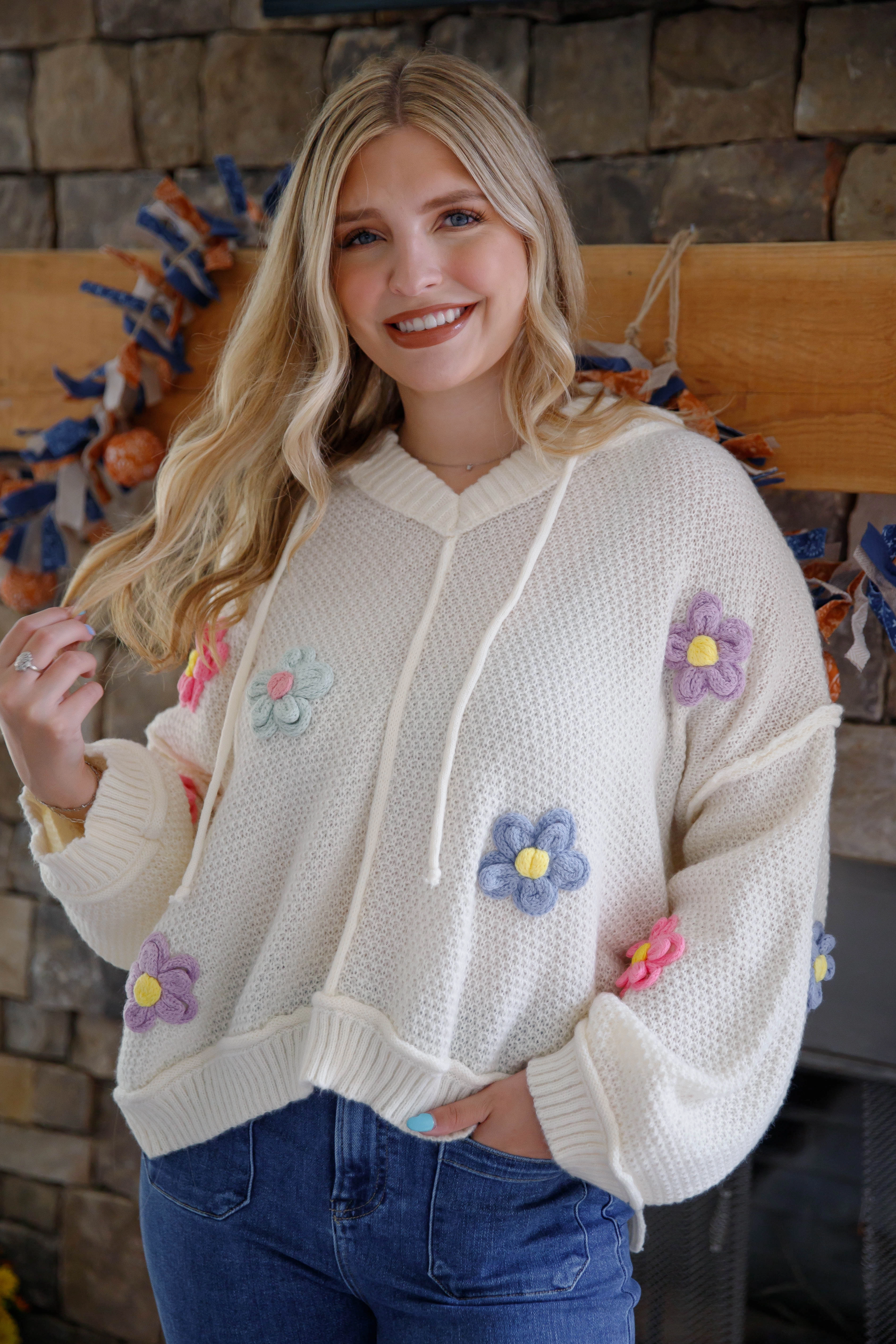 Spreading Kindness Hoodie Adjustable Hemline