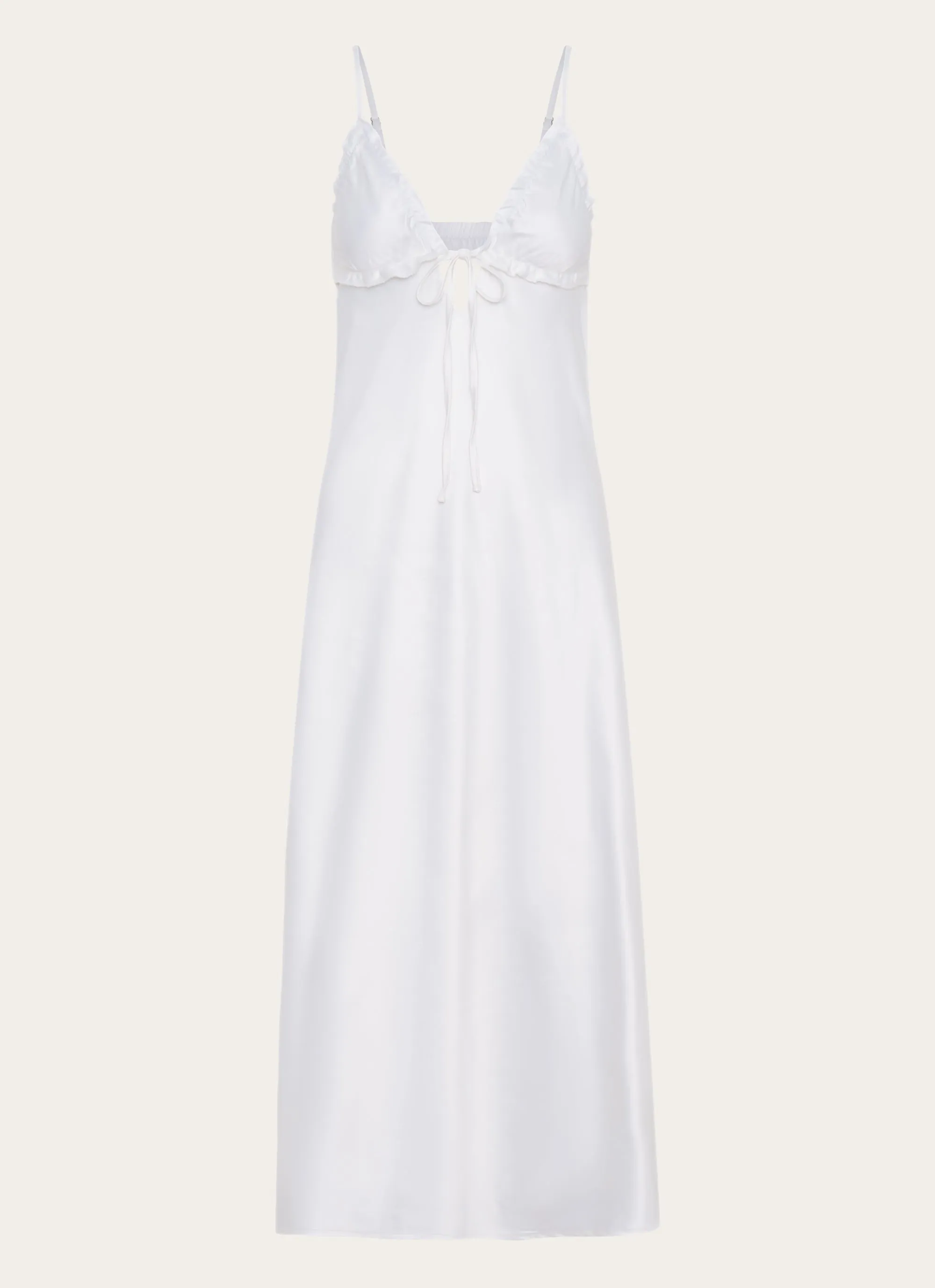 Take Note Midi Dress - White Country View Brunch Tone