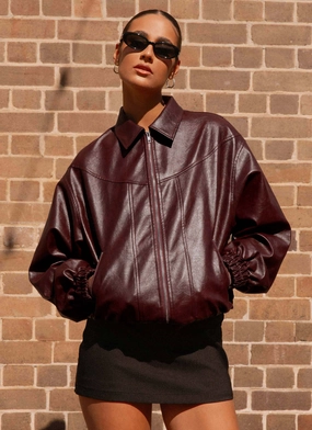 Holland Bomber Jacket - Wine Ethical Manufacturing