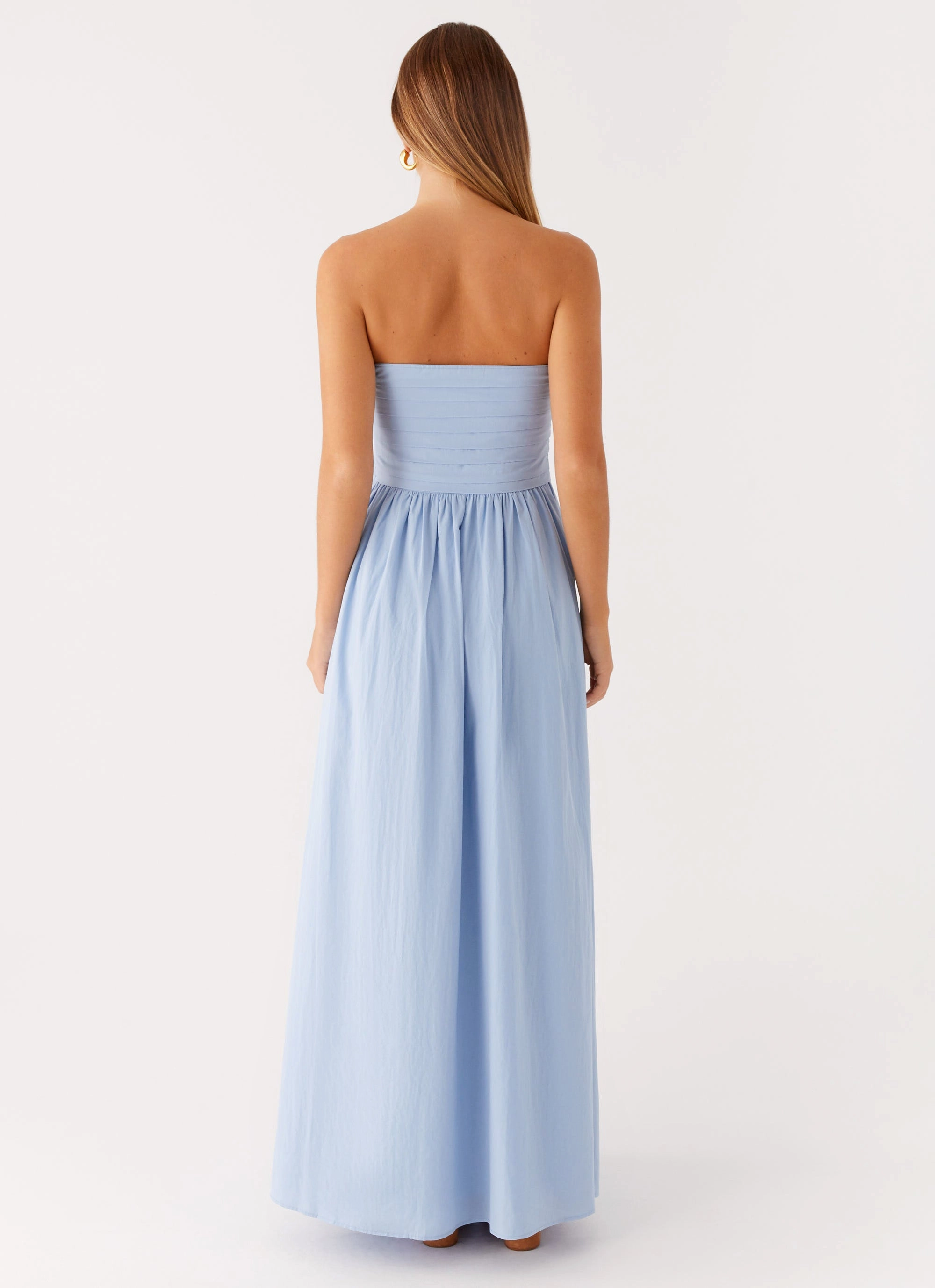 Tamia Maxi Dress - Blue Elegant evening wear