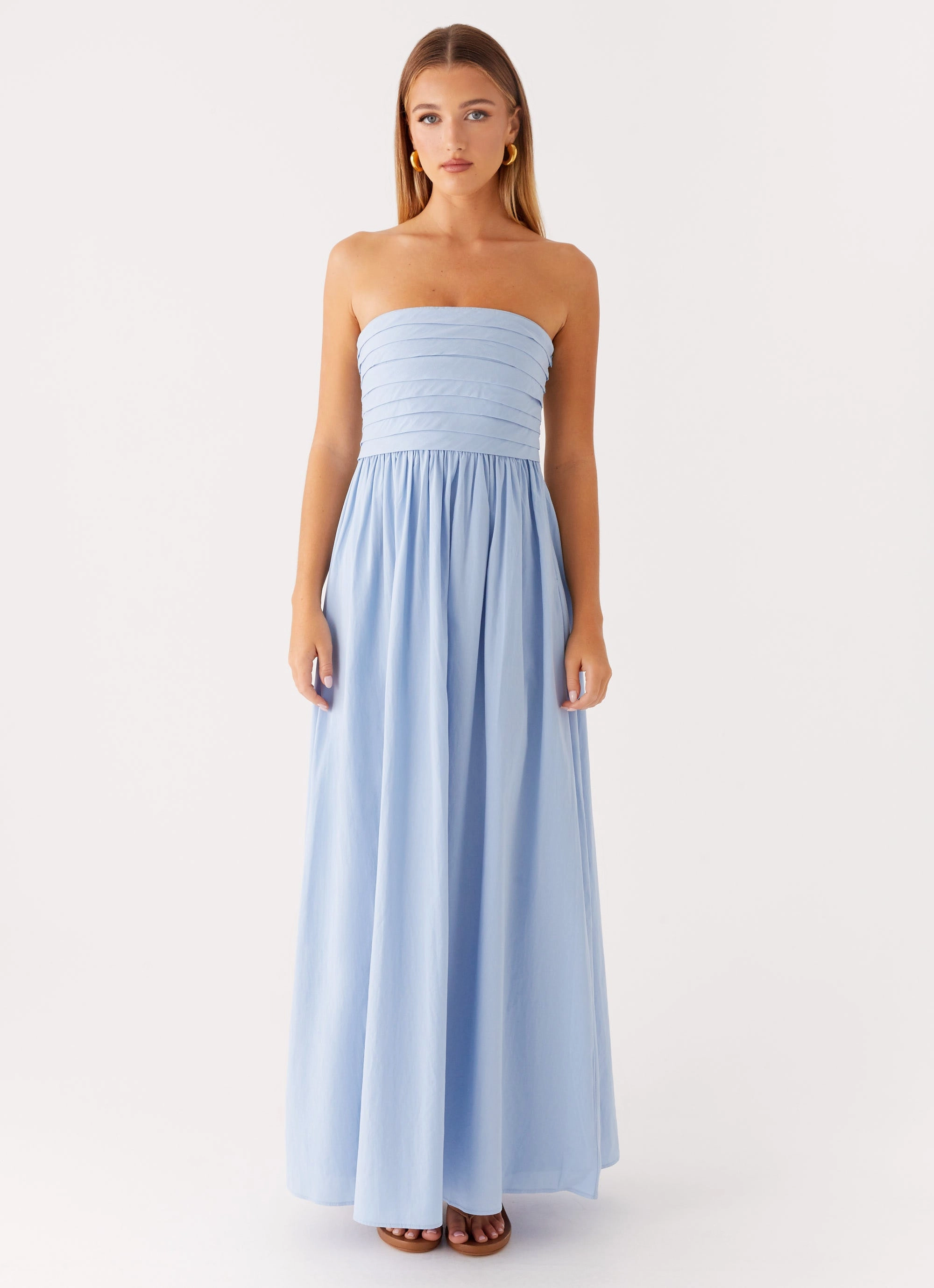 Smart and Stylish Tamia Maxi Dress - Blue