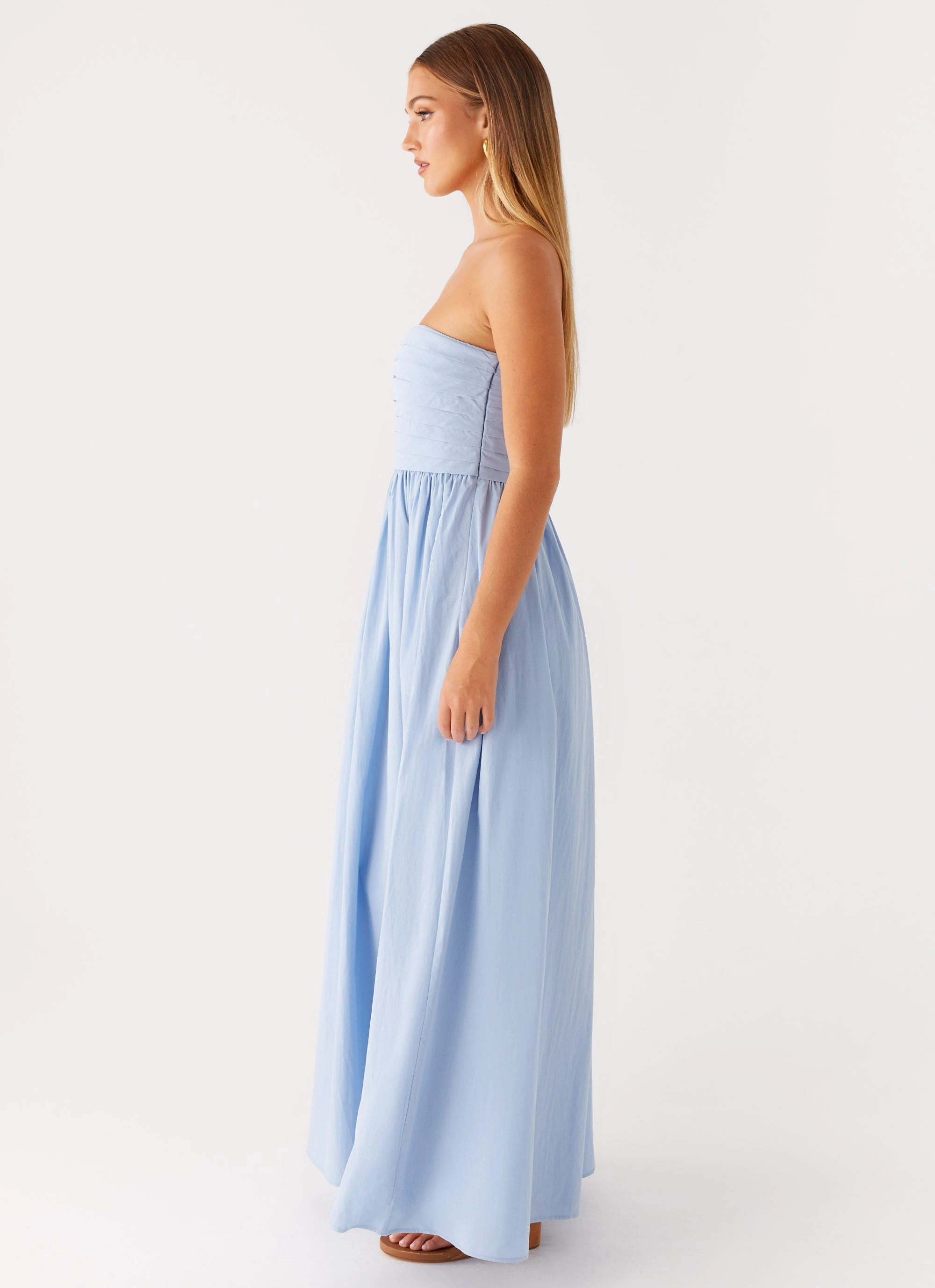 Travel Essential Tamia Maxi Dress - Blue