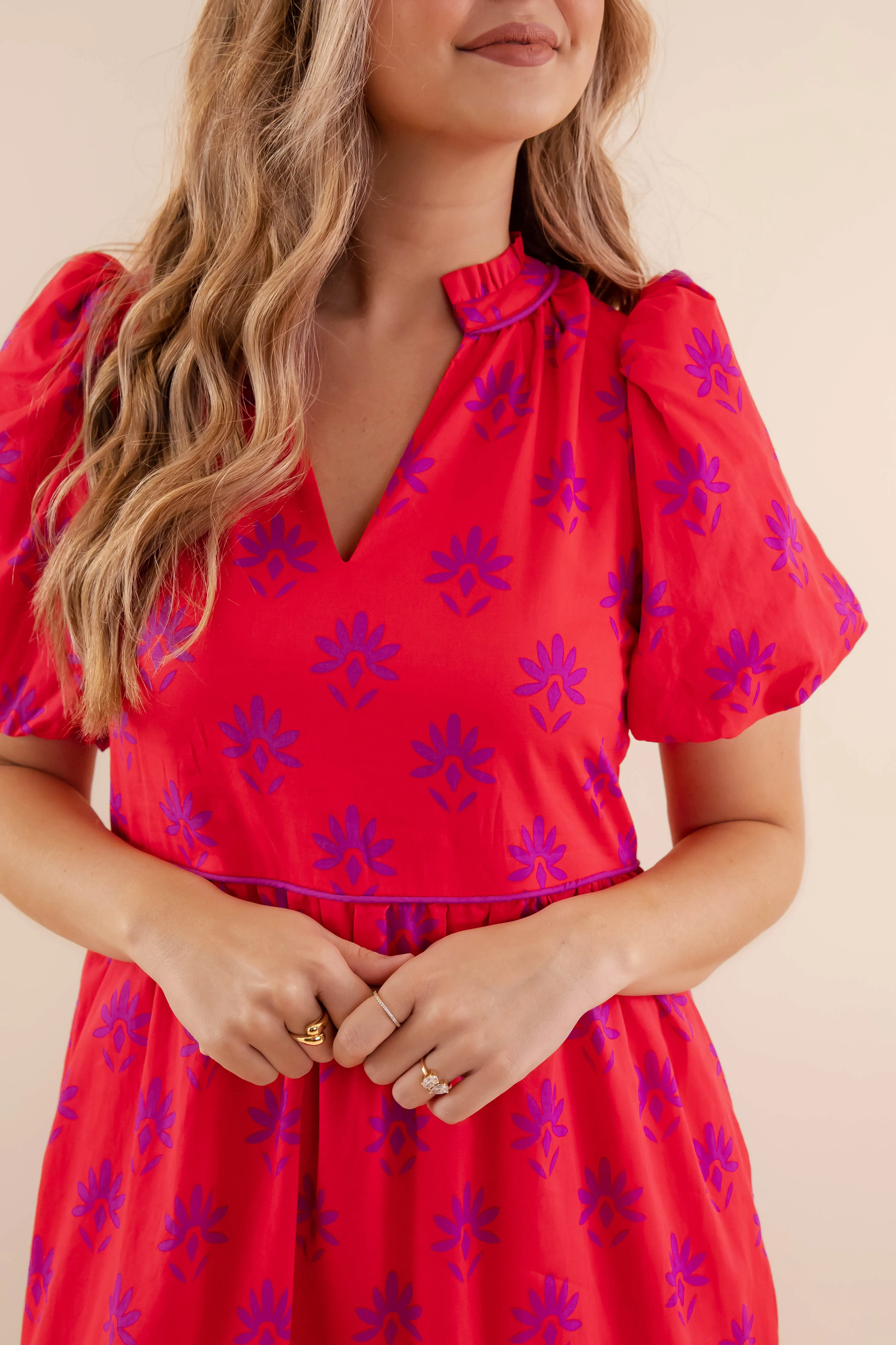 Bright-colored piece Subtle tone RESTOCK: Love Letters To You Maxi Dress