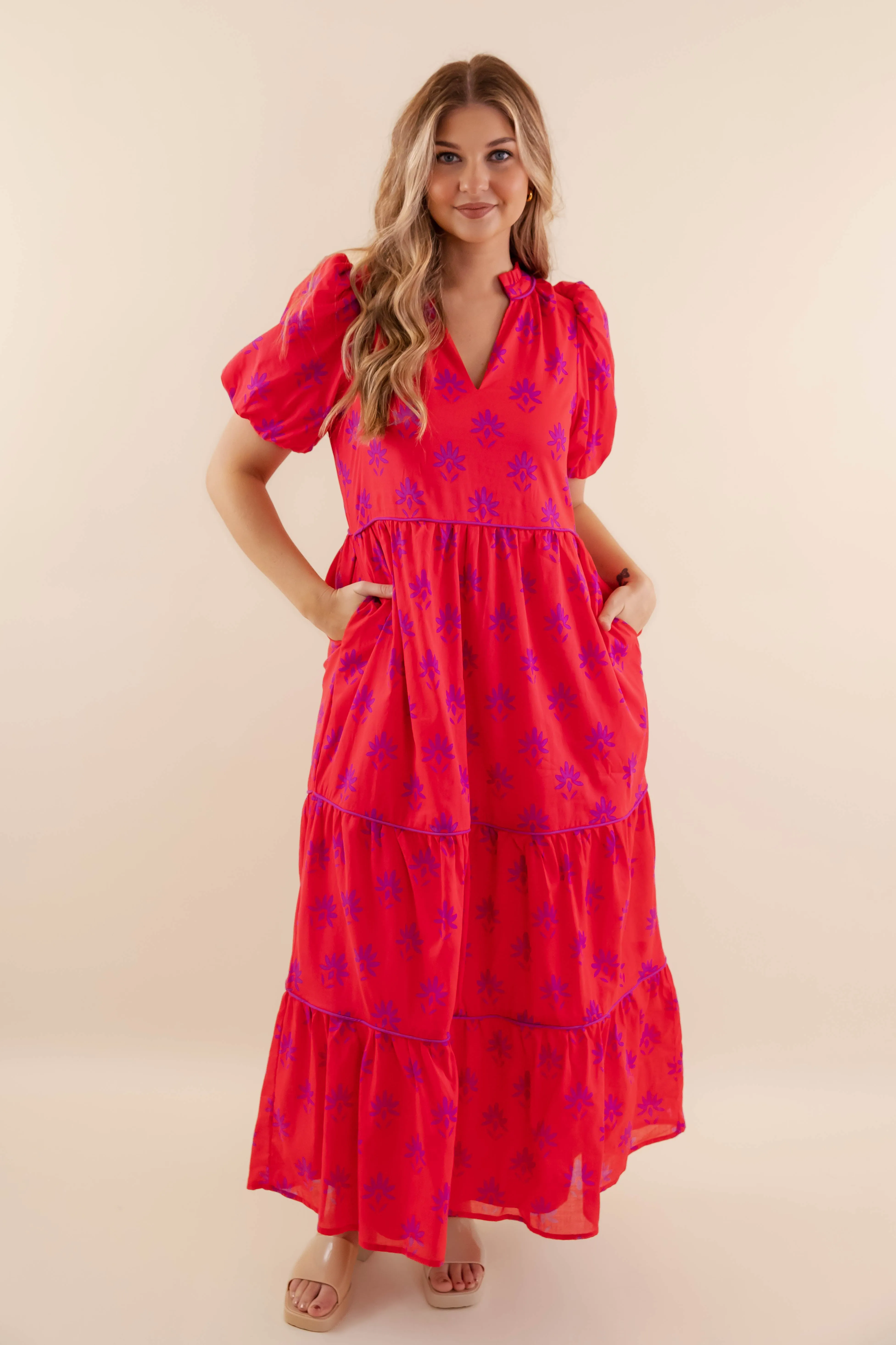 Adjustable Straps Trendy Layering RESTOCK: Love Letters To You Maxi Dress