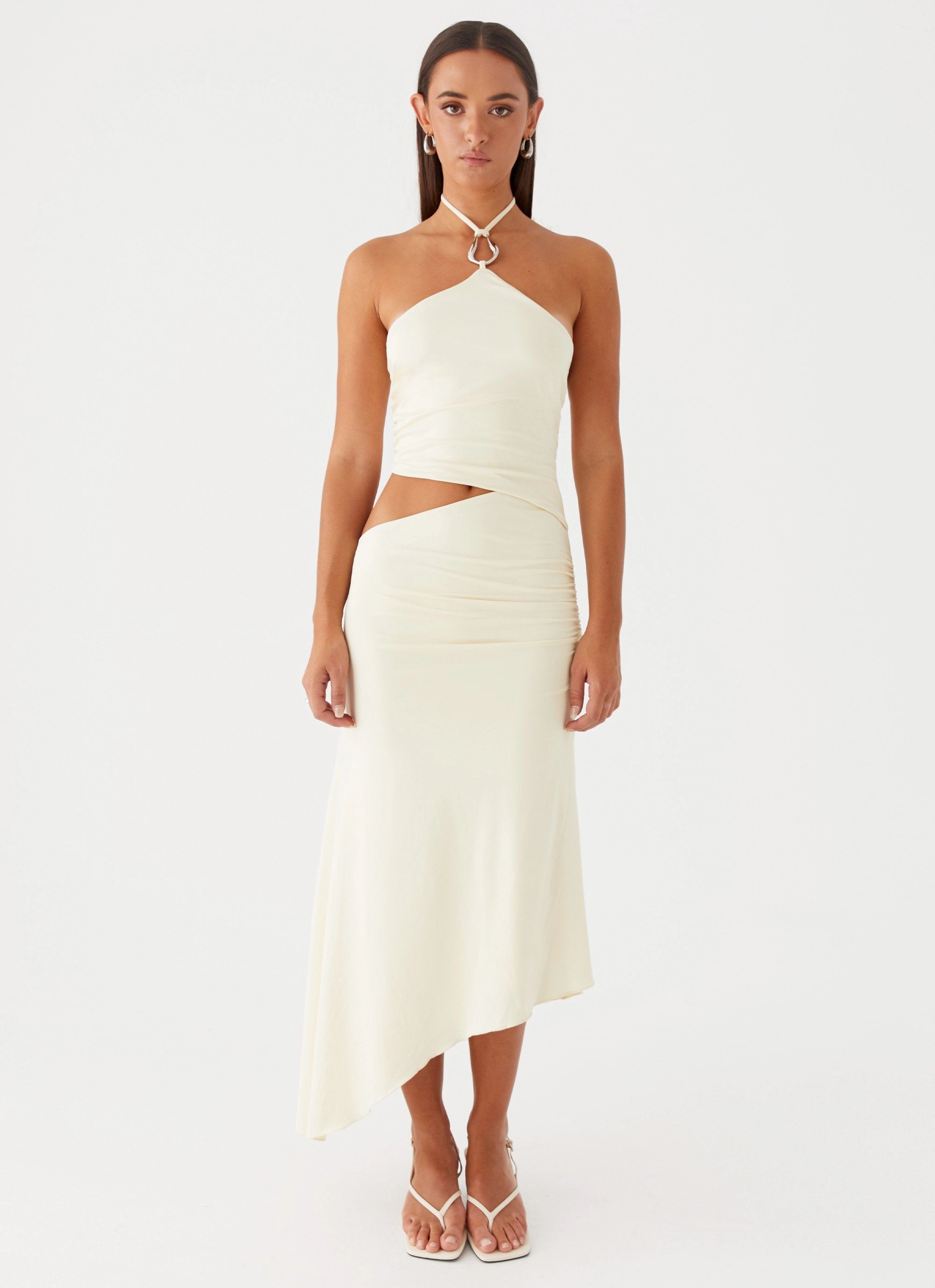 Tasha Maxi Dress - Lemon Easy-Storage Breathable wear