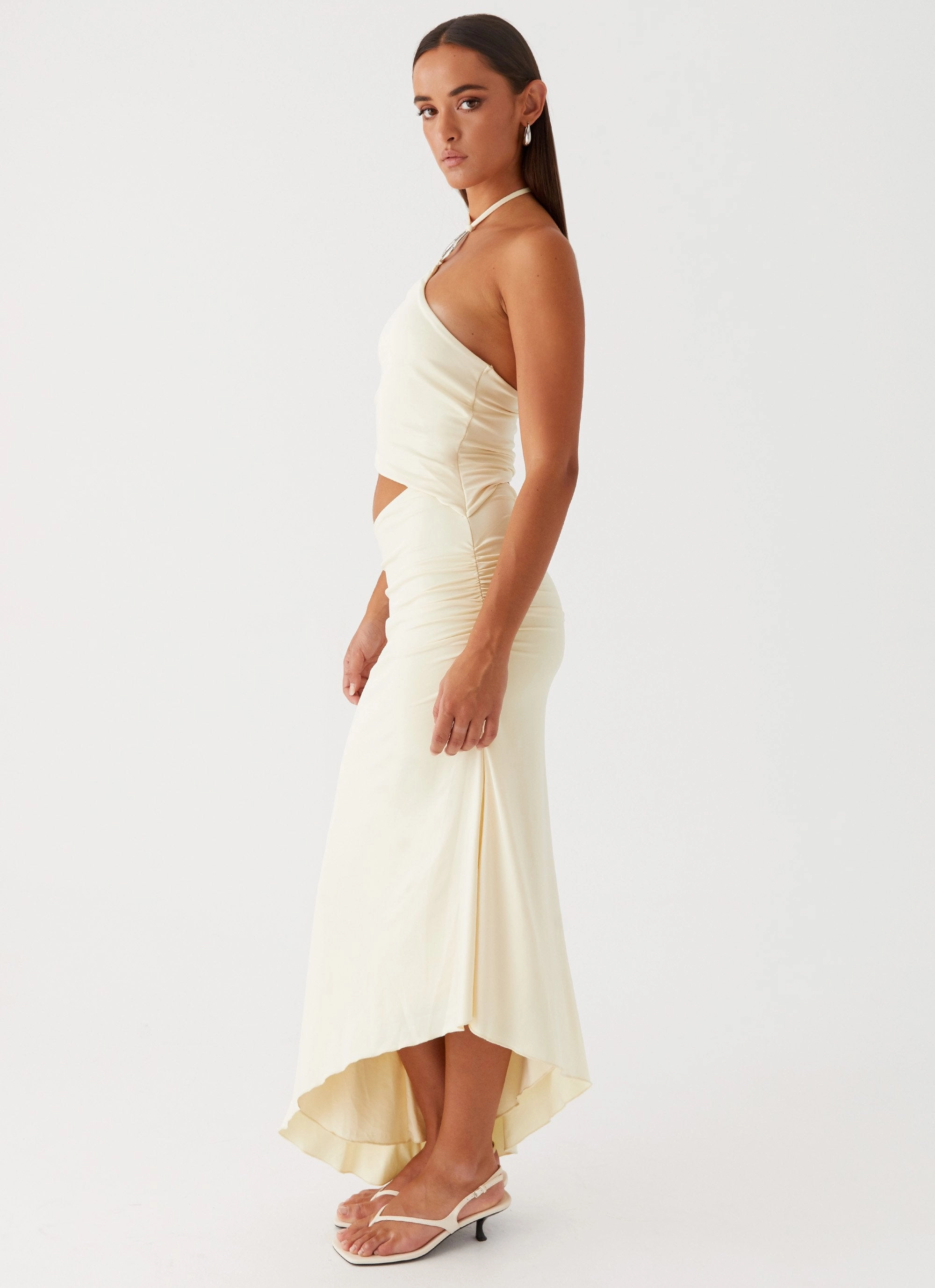 Artistic Detail Tasha Maxi Dress - Lemon