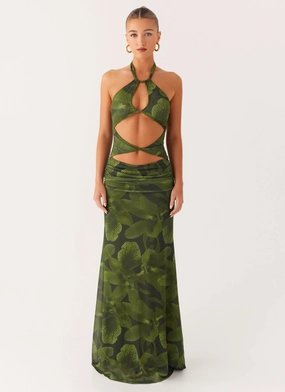 Tatyana Maxi Dress - Tropic Floral London Edge Trendy And Comfortable