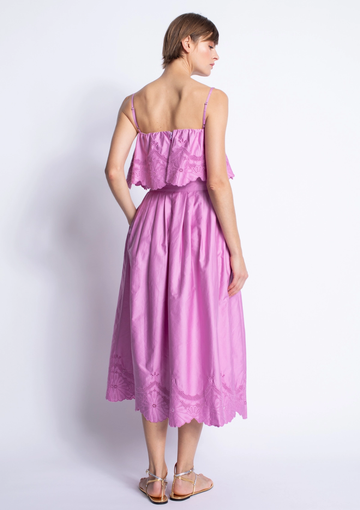 Mora Embroidered Skirt Breathable Comfort Fit Rest Easy