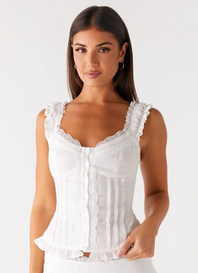 Clearwater Mist Top - White UltraSoftInterior UV protection layer