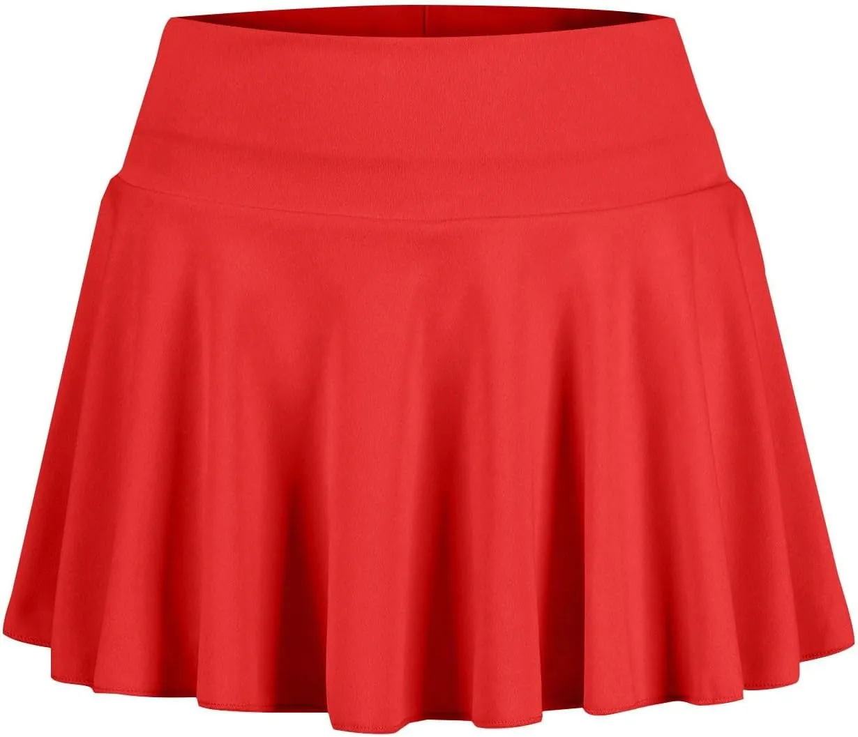 Tennis Skirts for Women with Shorts Underneath Flowy High Waisted Pleated Skirt Athleisure Golf Skort with Pockets