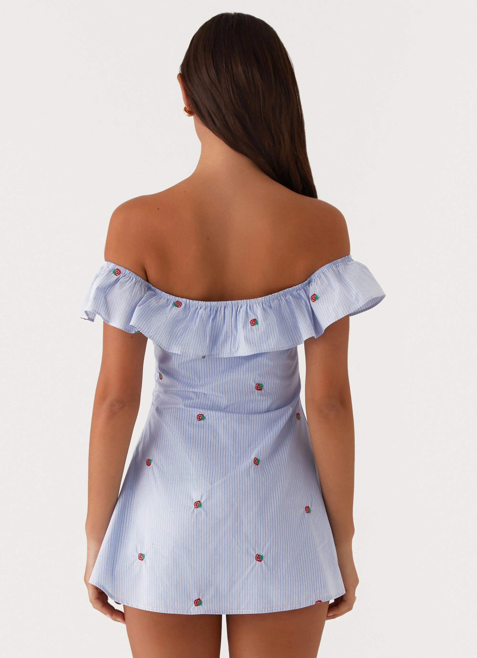 Casual Comfort Sophisticated Vibe Texas Sun Linen Mini Dress - Blue