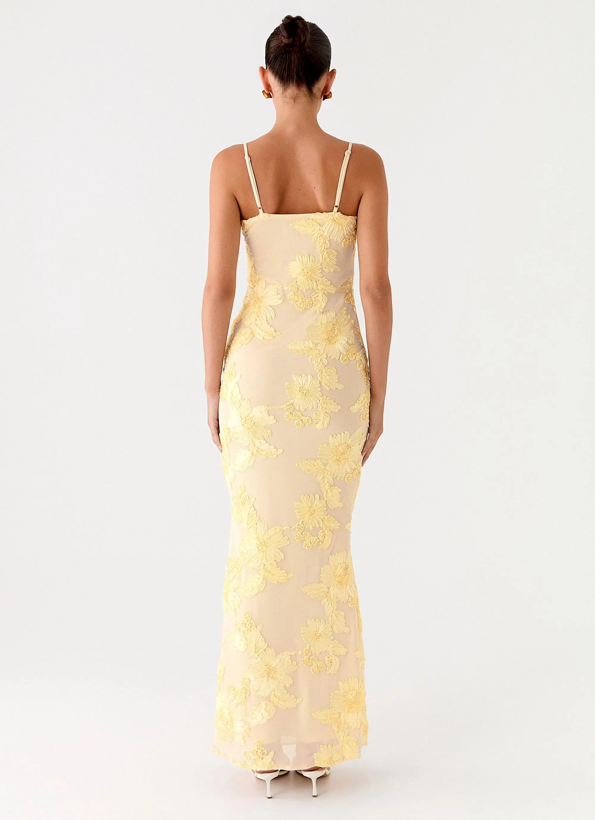 everyday elegance Weekend Edge That Girl Maxi Dress - Lemon