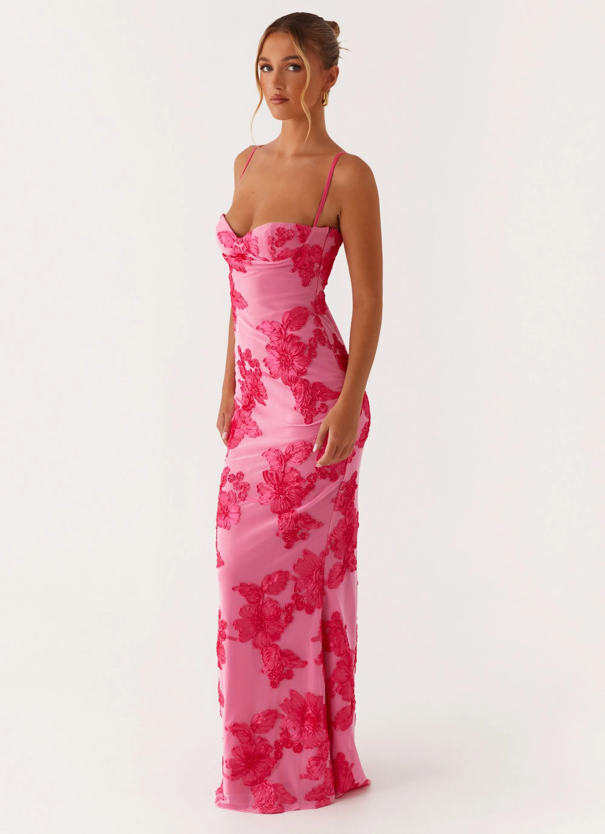 That Girl Maxi Dress - Pink Hidden Pocket