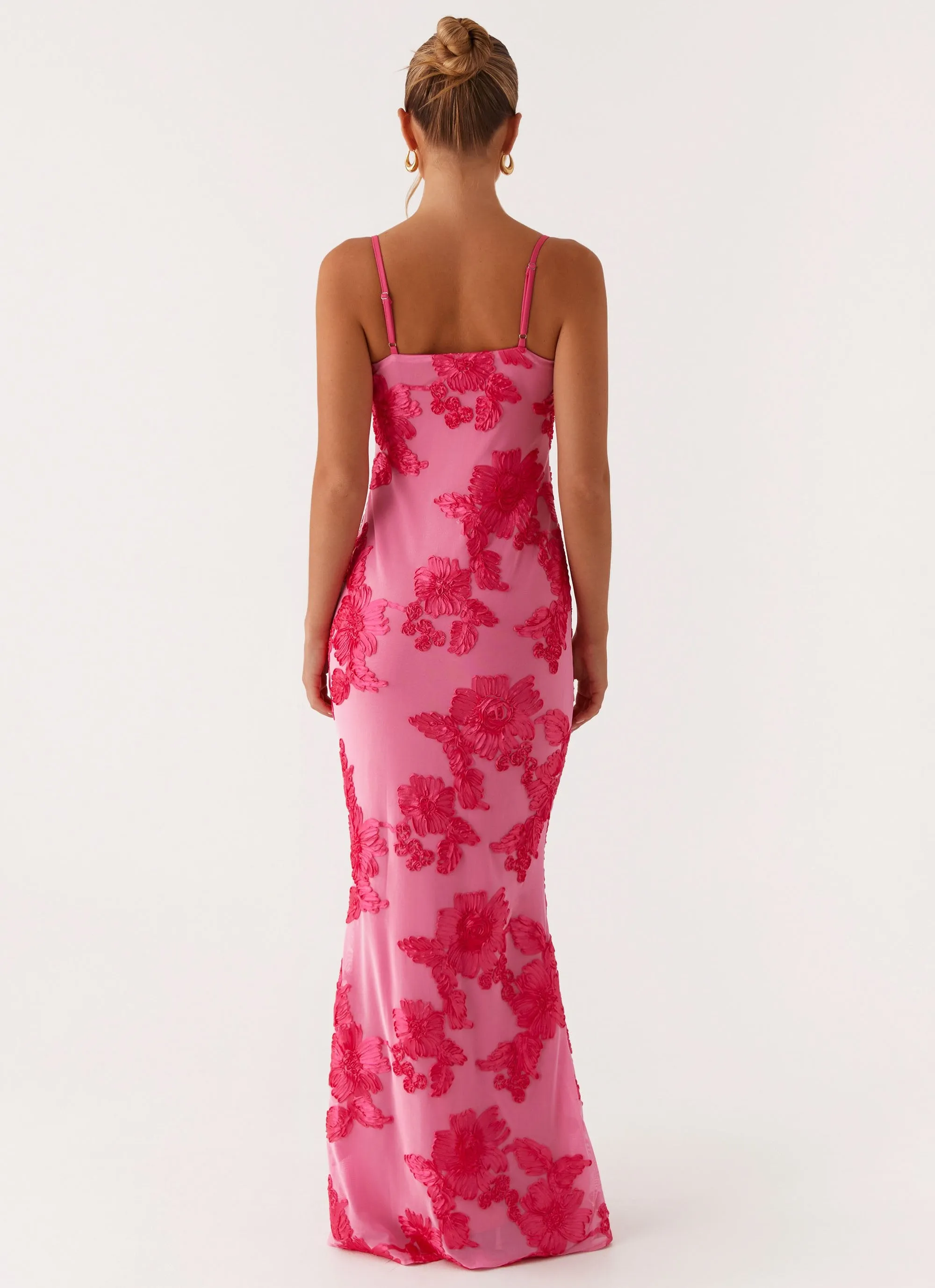 That Girl Maxi Dress - Pink Silk Air