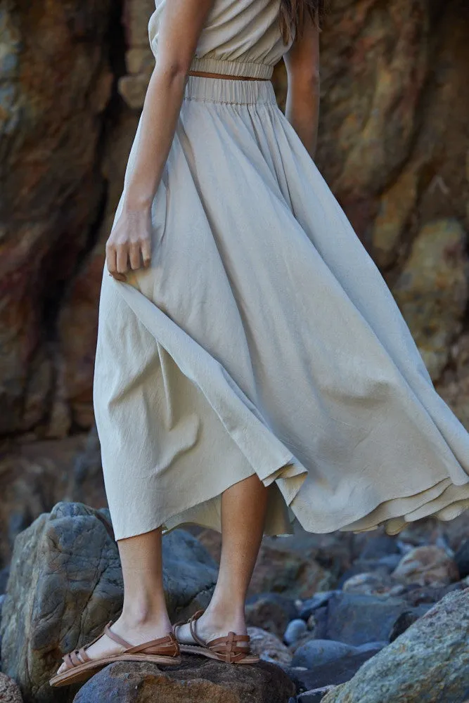 The Luella Crop Top   Midi Skirt Set - Sold Separately