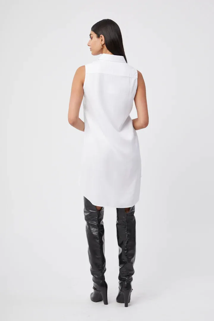 The Shirt Sleeveless Shirtdress Kimono-Sleeve
