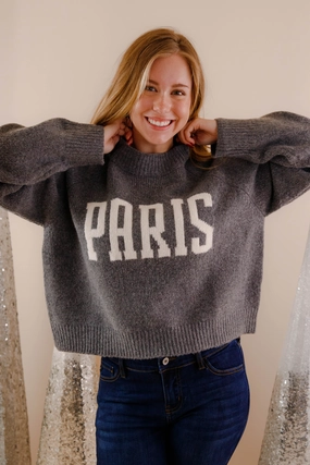 AntiStaticLining The Big City Sweater-Paris