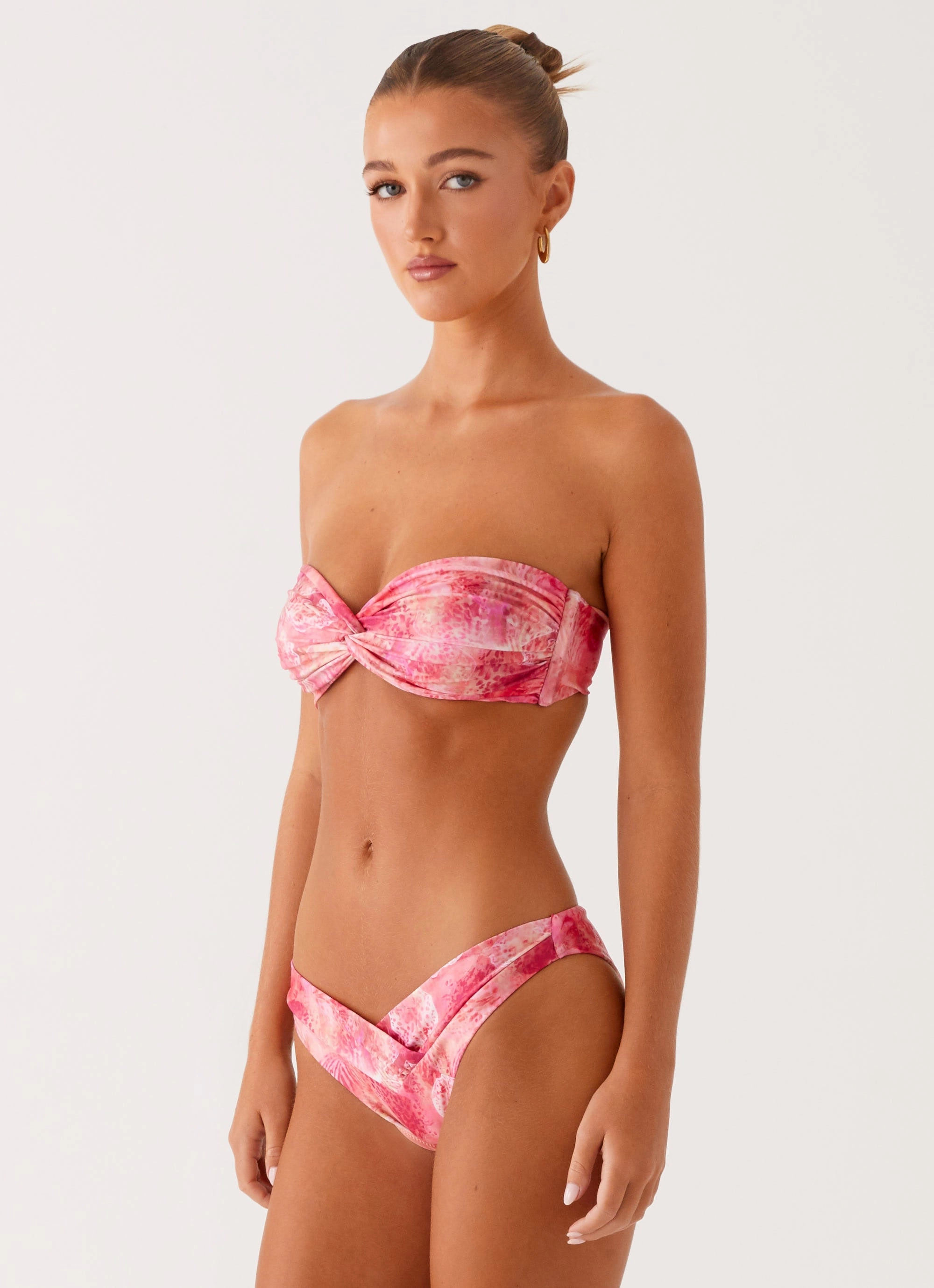 Flexible Design Delta Bikini Bottoms - Flamingo Fling