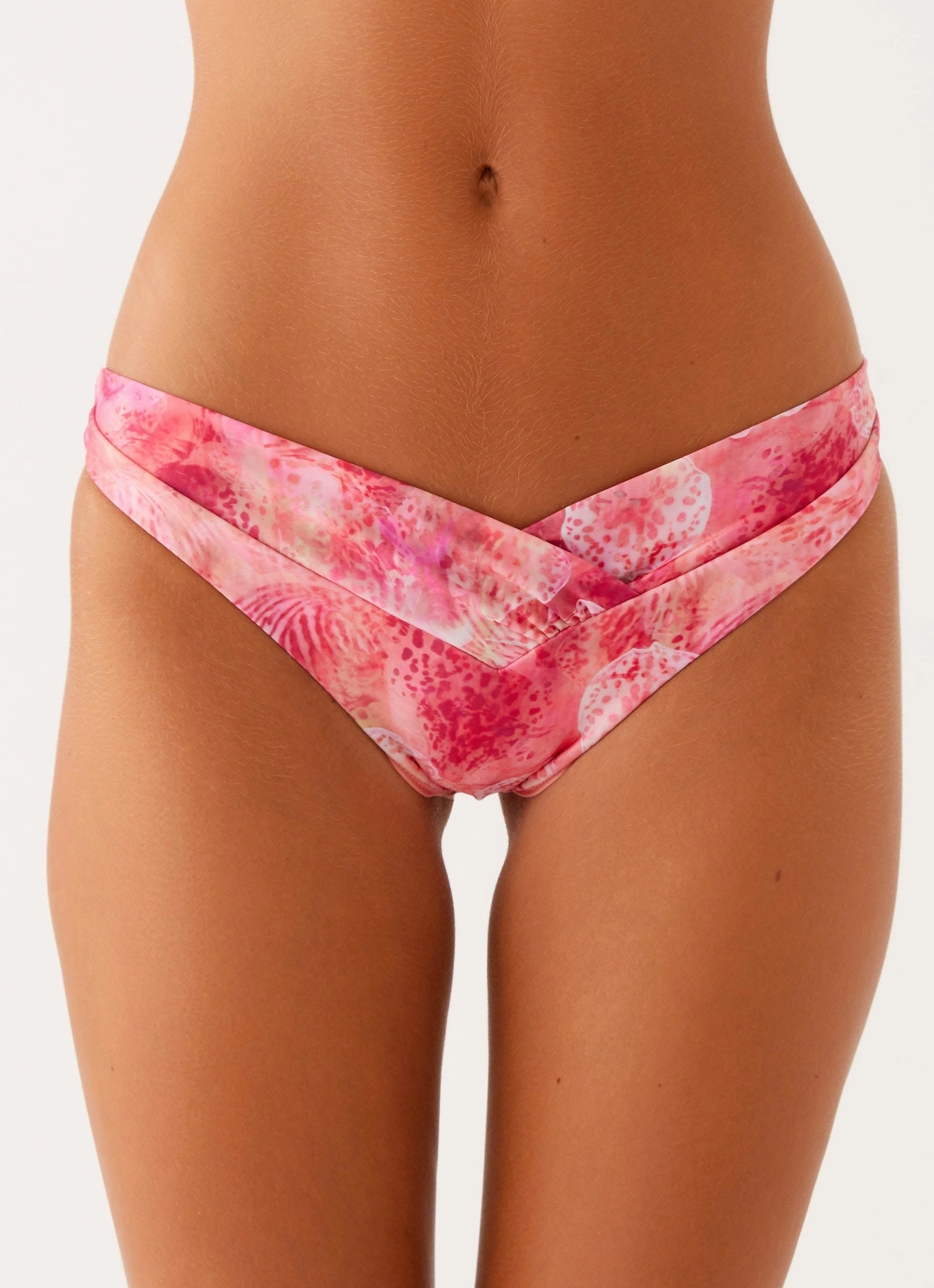 Delta Bikini Bottoms - Flamingo Fling AntiPilling Fabric