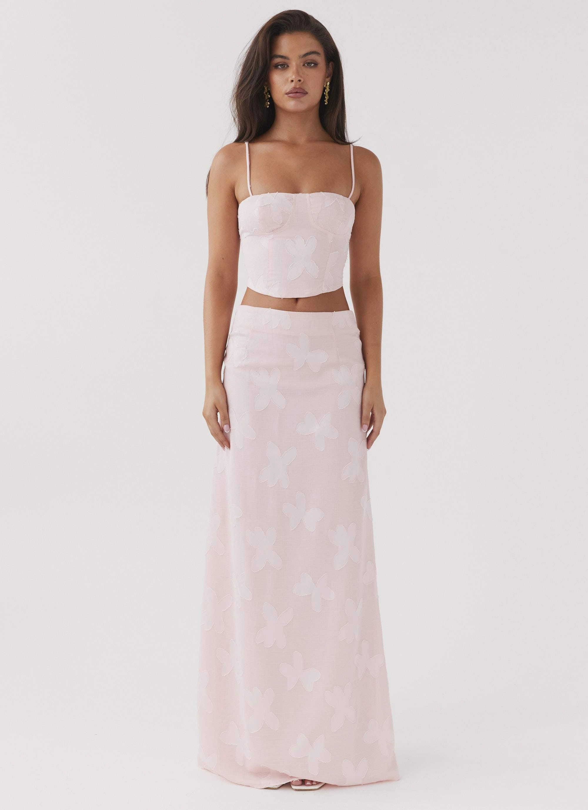 OdorResistant Coating Best Love Lace Up Top - Pink Petal