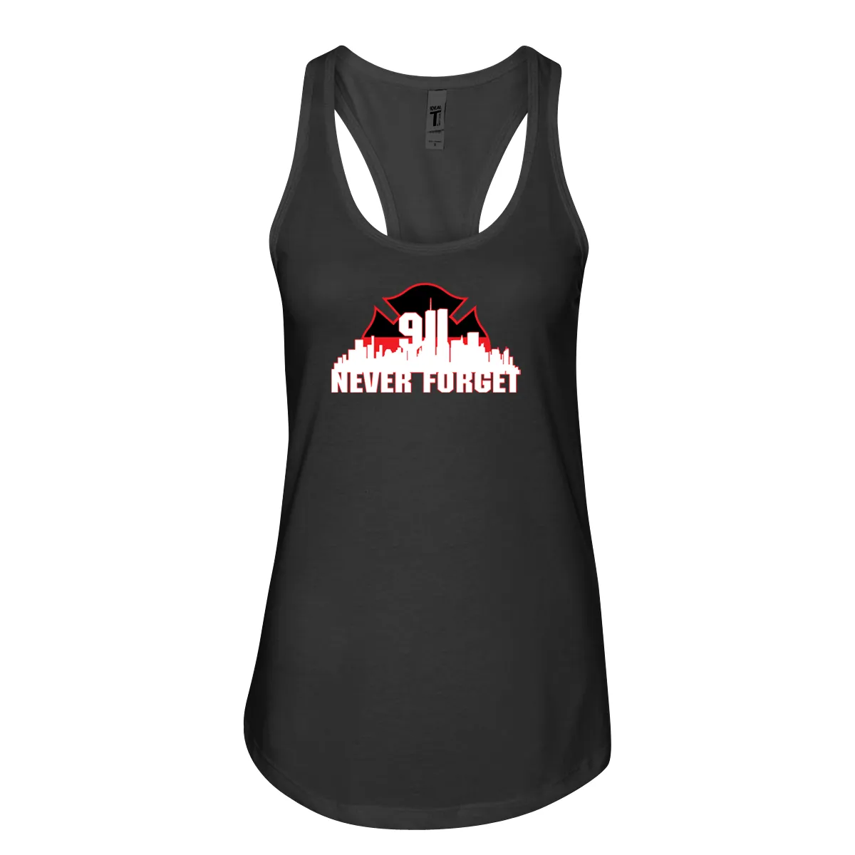Thin Red Line 9/11 Skyline Women's Racerback Tank