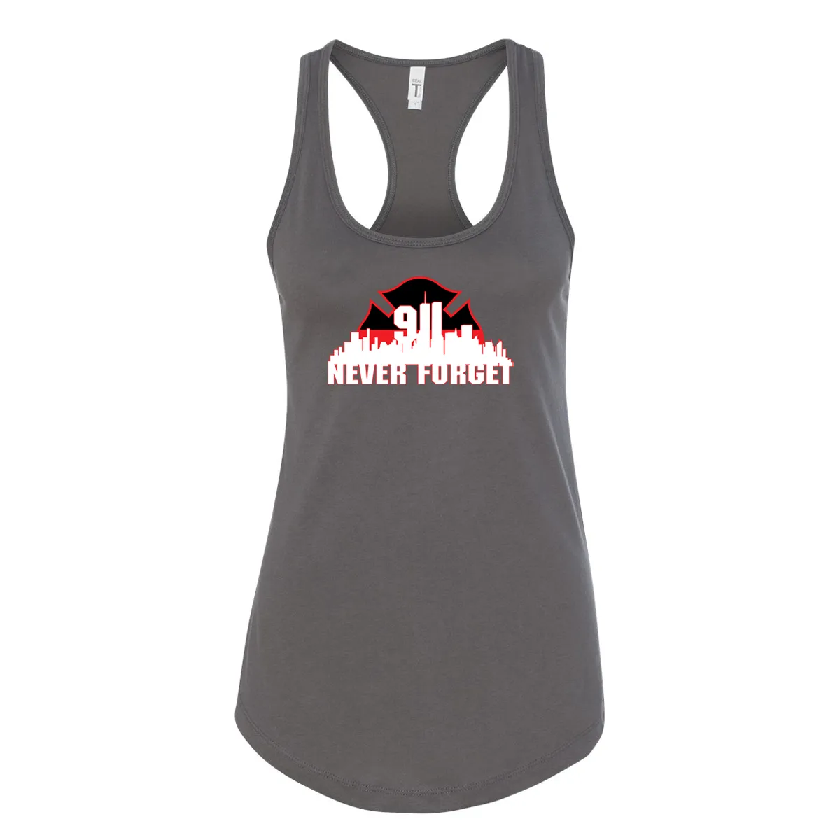 Thin Red Line 9/11 Skyline Women's Racerback Tank