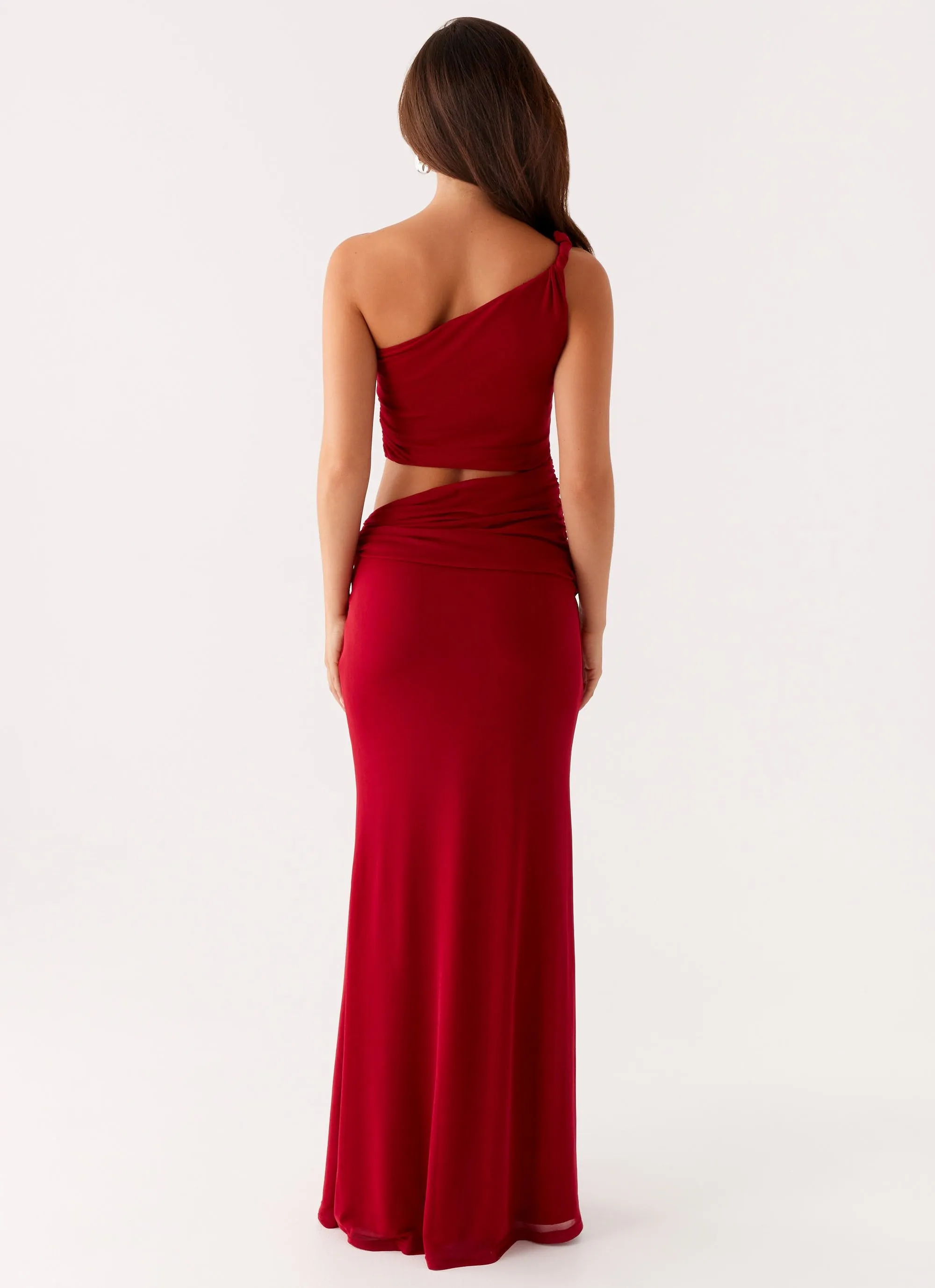 Three Wishes Maxi Dress - Raspberry Youthful Feel Chill Wear
