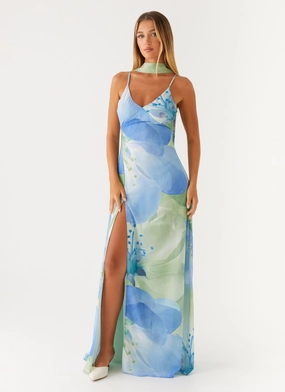 Sanctuary Maxi Dress - Flower Print Eco-friendly Warm Soft
