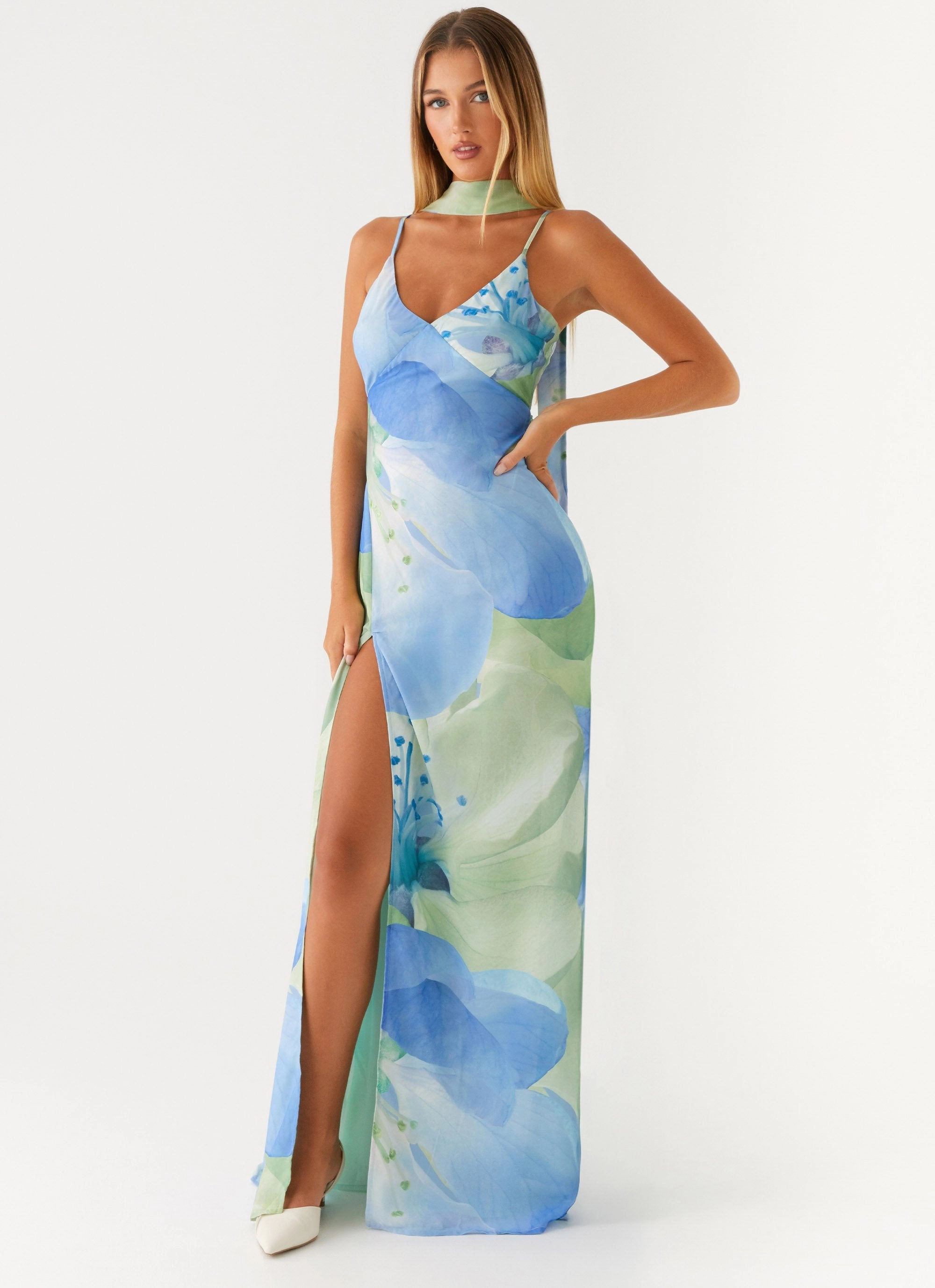 Chic Everyday Wear Sanctuary Maxi Dress - Flower Print
