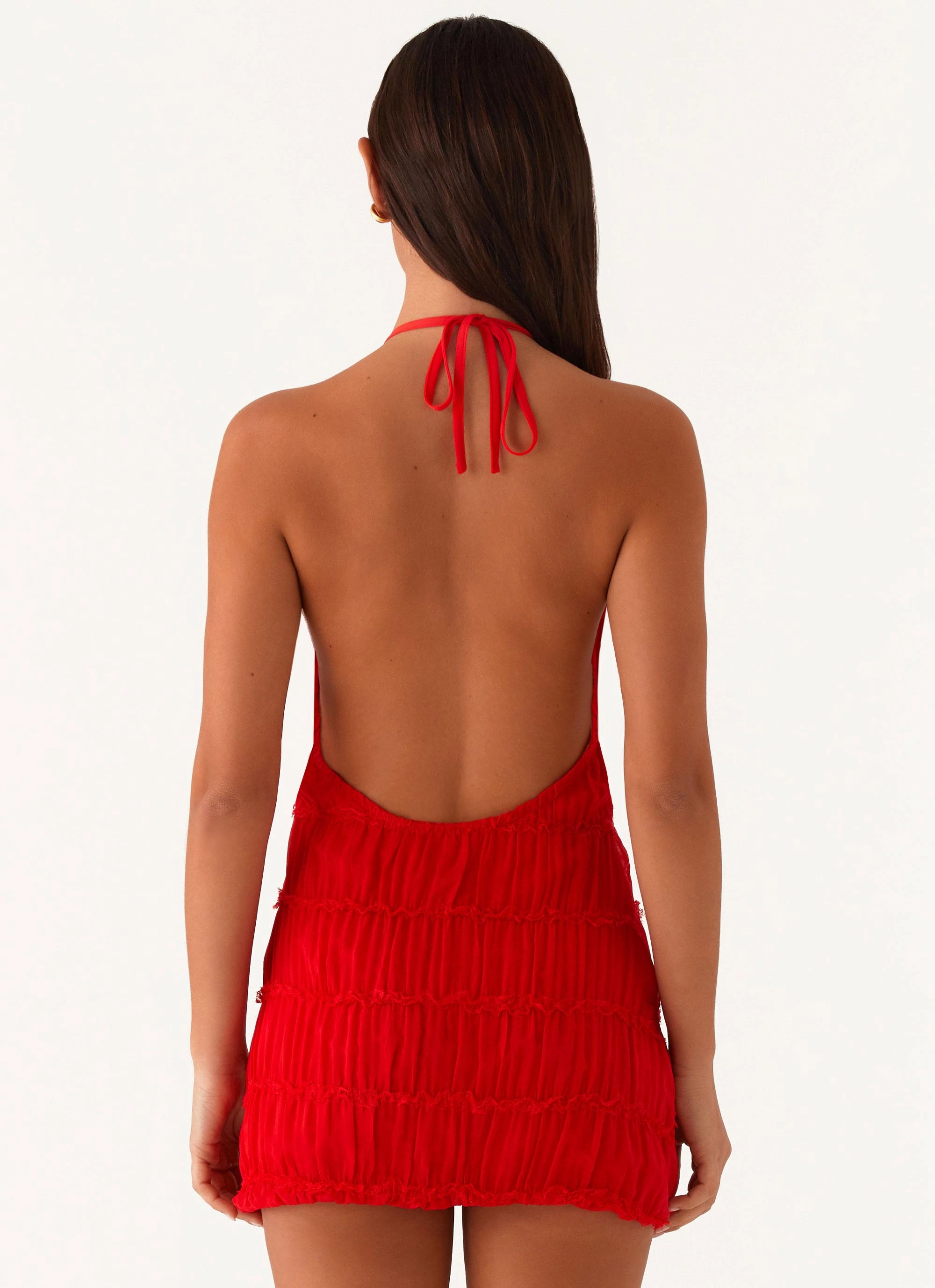 Aullie Mini Dress - Red Skin Tone