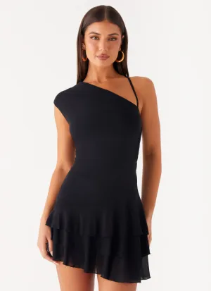Moonrise Mini Dress - Black Smart and Chic