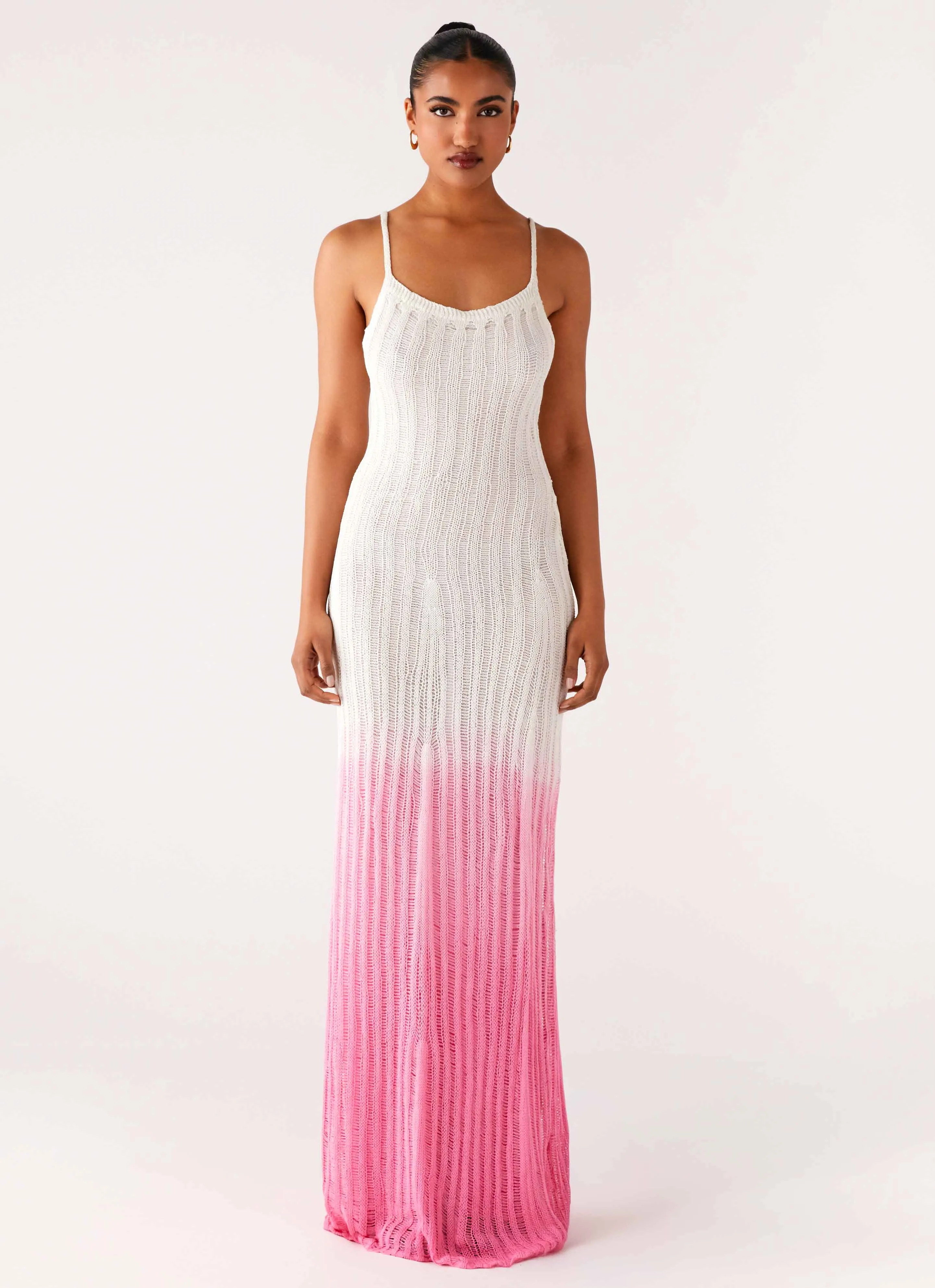 Whimsical Mood Kiki Maxi Dress - Pink Ombre