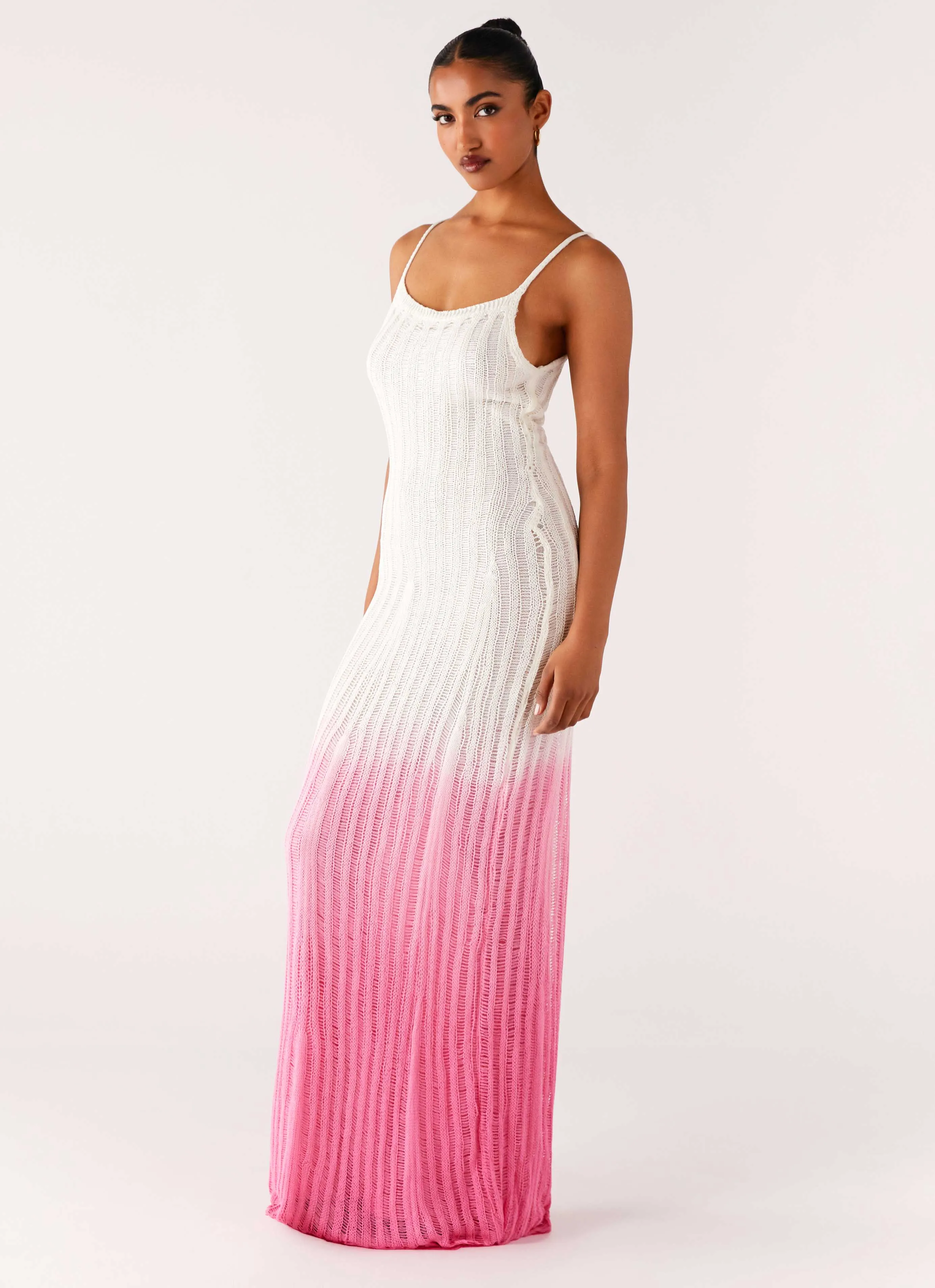 Bold colors Kiki Maxi Dress - Pink Ombre