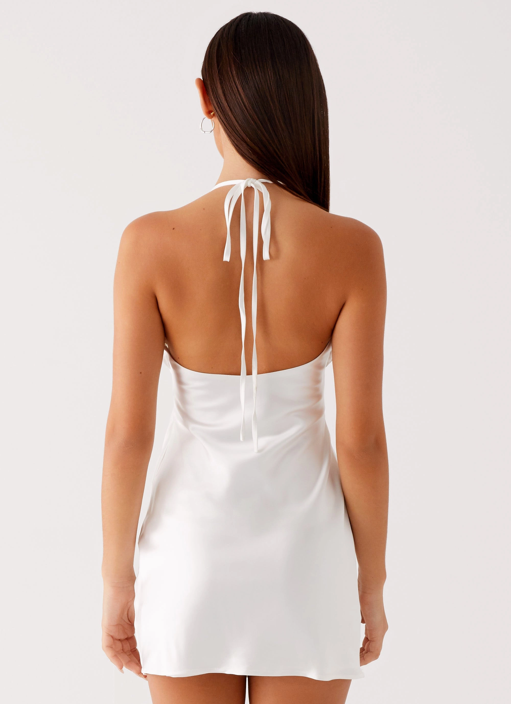 Vibe Style Tinsley Mini Dress - White