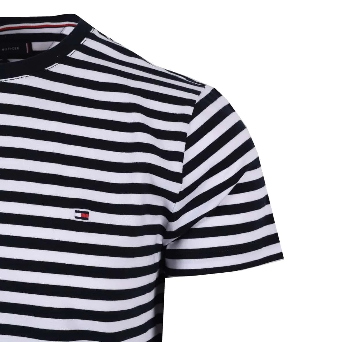Tommy Hilfiger Stretch Extra Slim Fit T-Shirt - Desert Sky/White