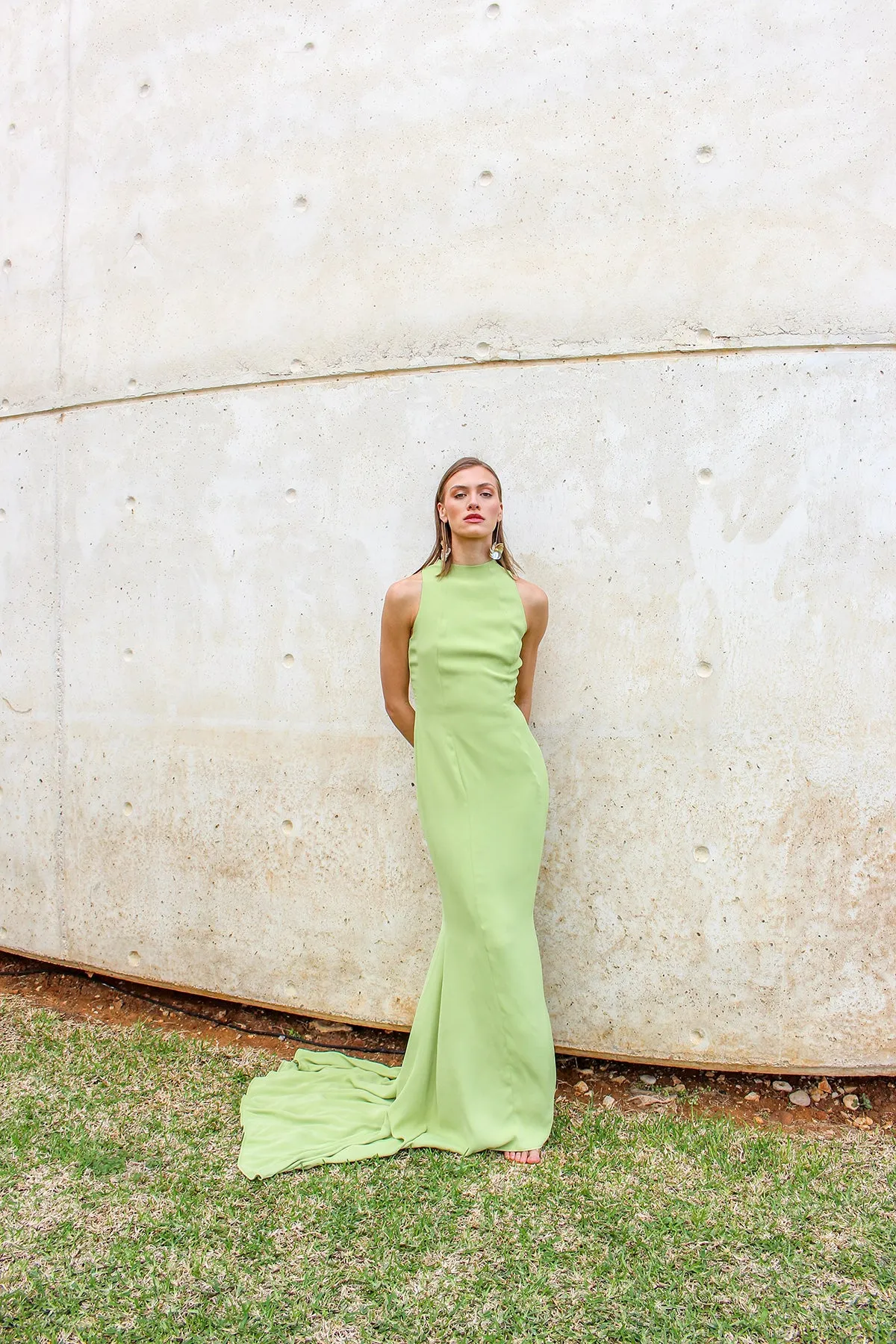 Alana Dress Soft Stretch Side Tie