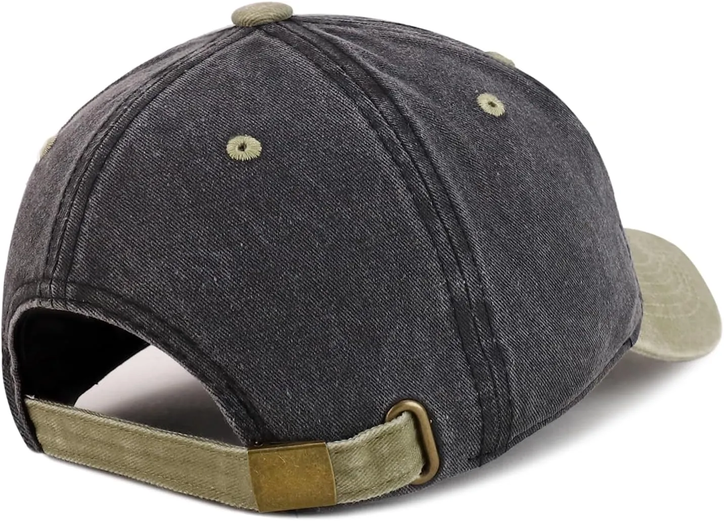 Trendy Apparel Shop Palm Tree Solid White Embroidered Washed Cotton Adjustable Cap