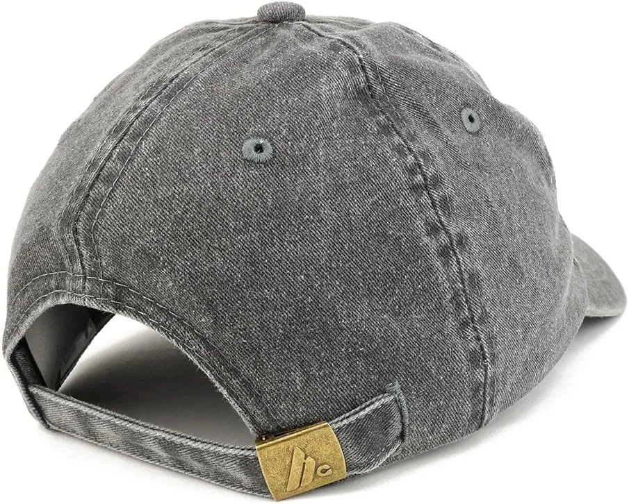 Trendy Apparel Shop Palm Tree Solid White Embroidered Washed Cotton Adjustable Cap