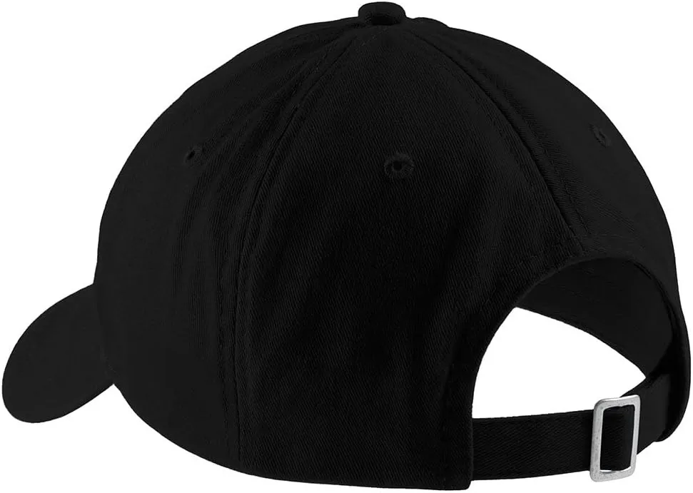 Trendy Apparel Shop Pop Embroidered Low Profile Soft Cotton Brushed Baseball Cap