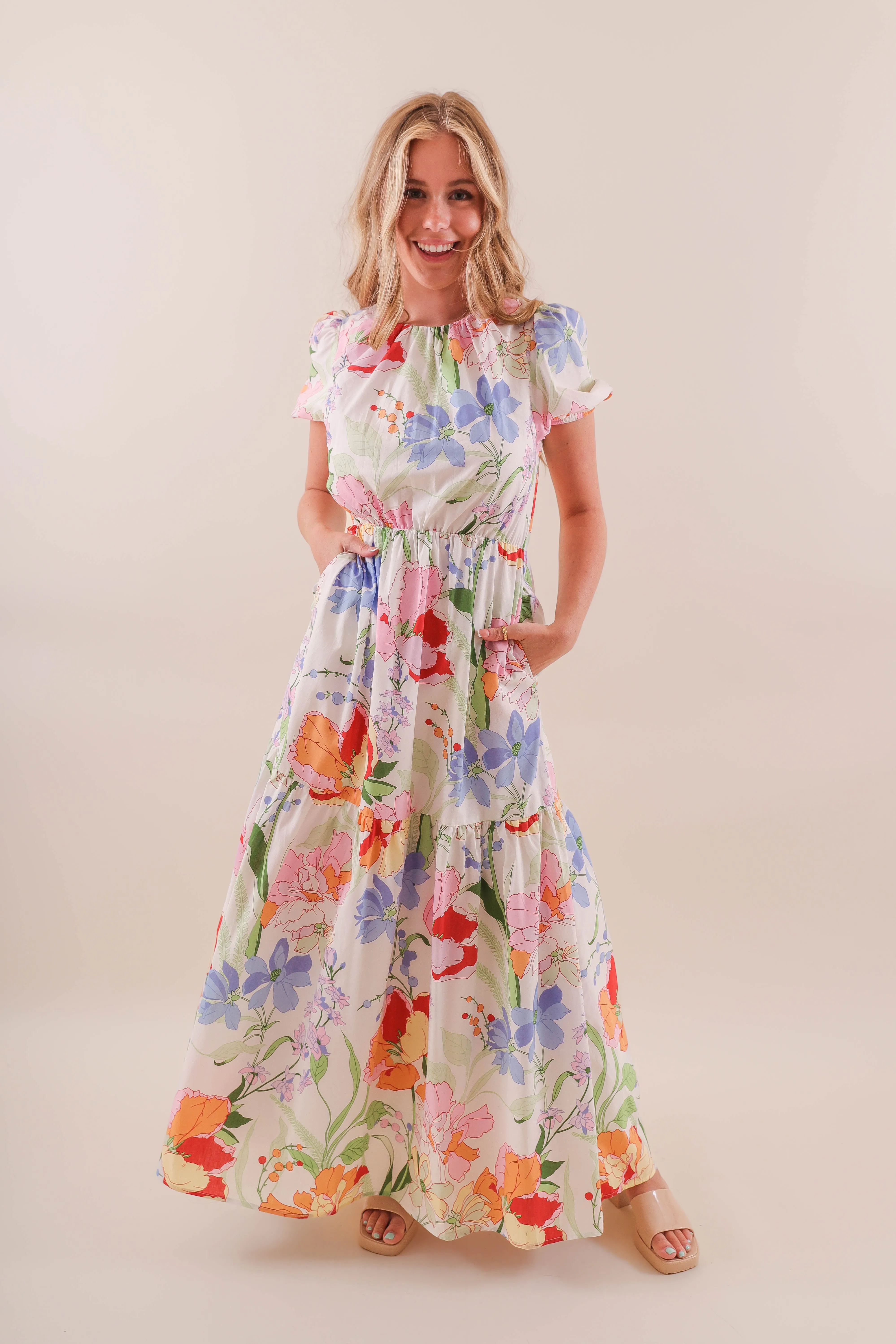 Light Bow RESTOCK: Keeping You Close Maxi Dress