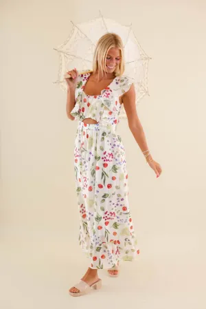 Soft-touch retro-style RESTOCK: Savor The Season Dress
